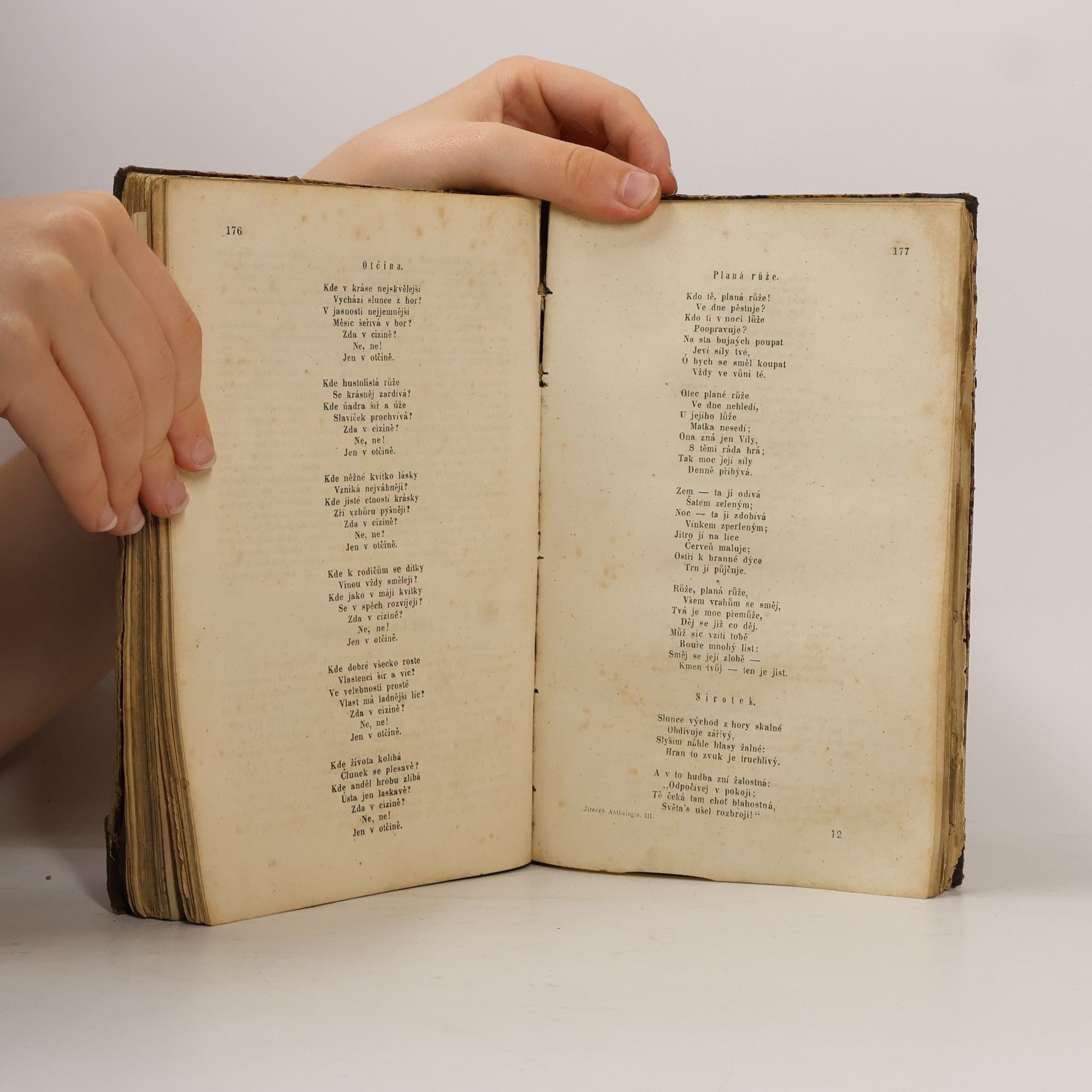 Josef Jireček Anthologie z novočeské literatury