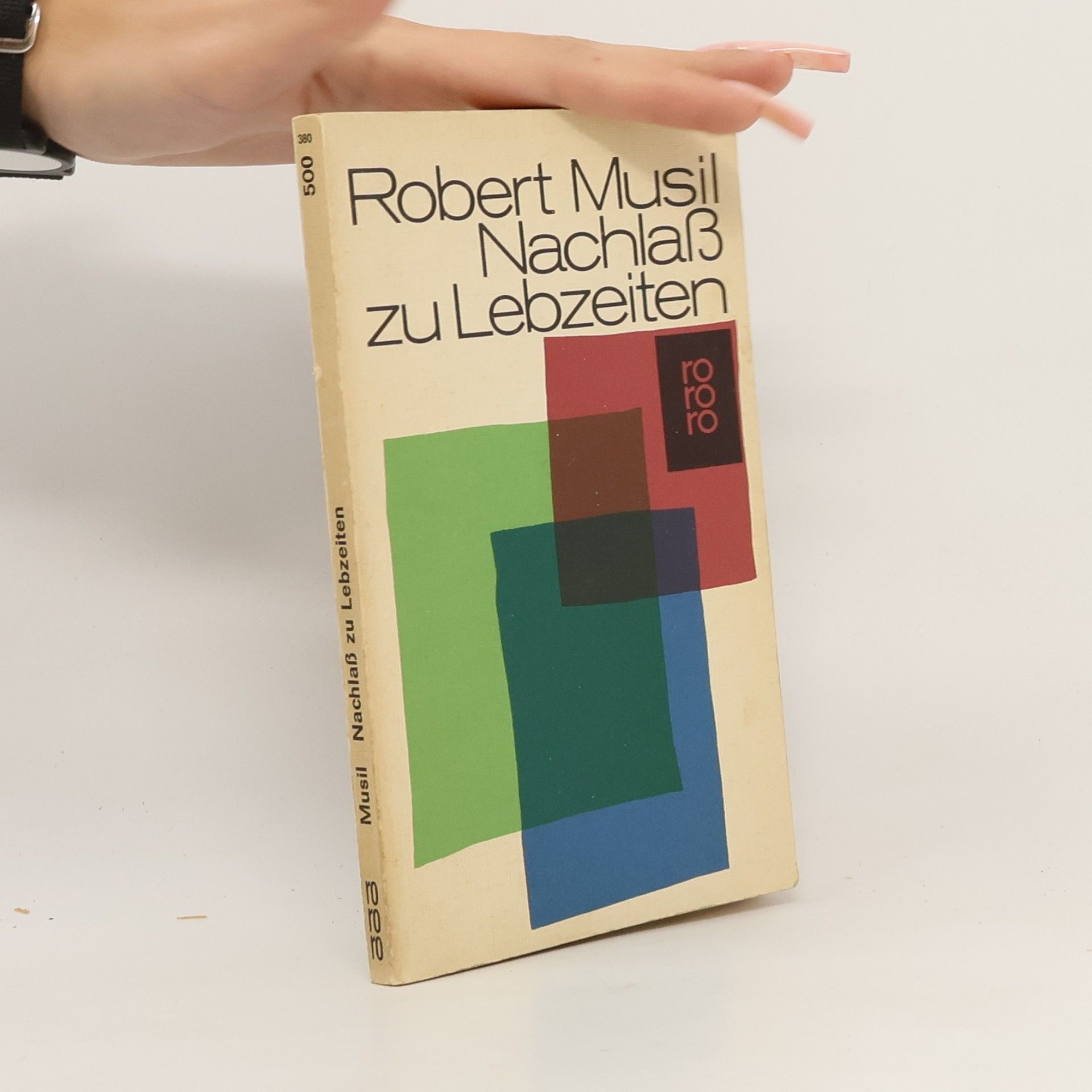 Robert Musil Nachlass zu Lebzeiten