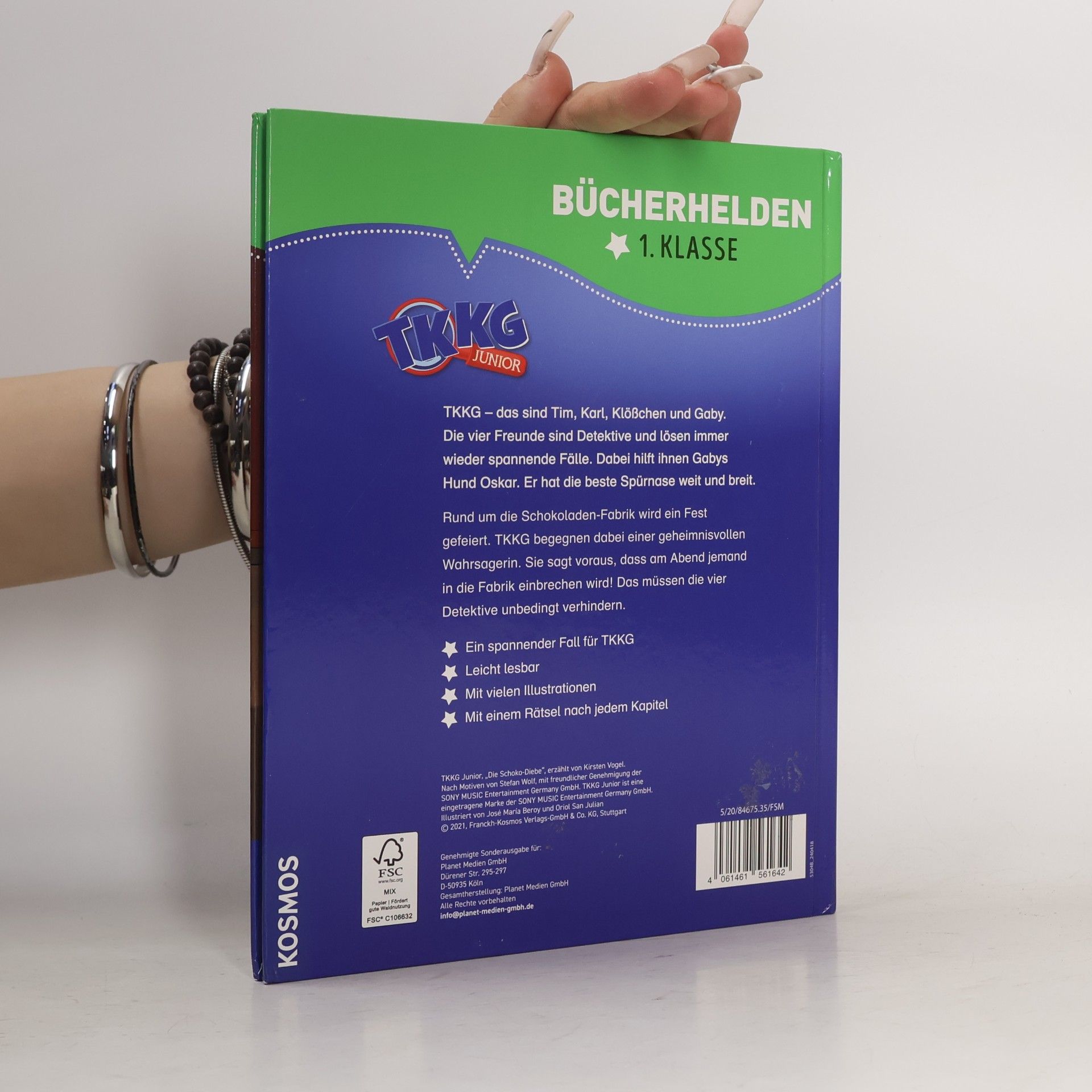 Kirsten Vogel TKKG Junior - Bücherhelden 1. Klasse : Die Schoko-Diebe