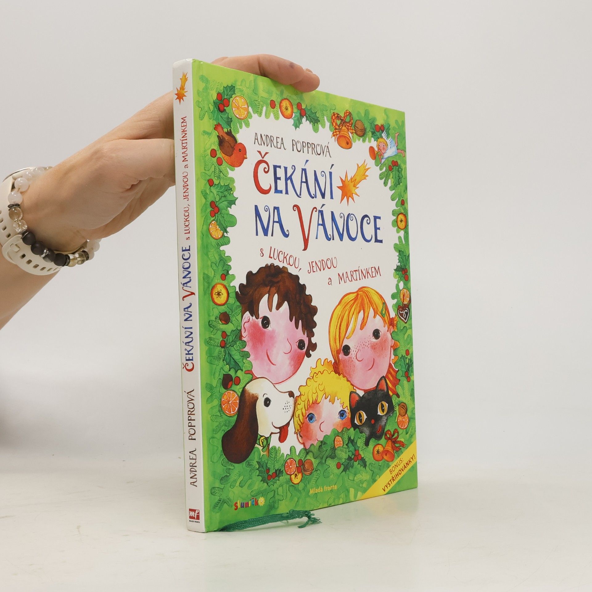 Andrea Popprová Čekání na Vánoce s Luckou, Jendou a Martínkem