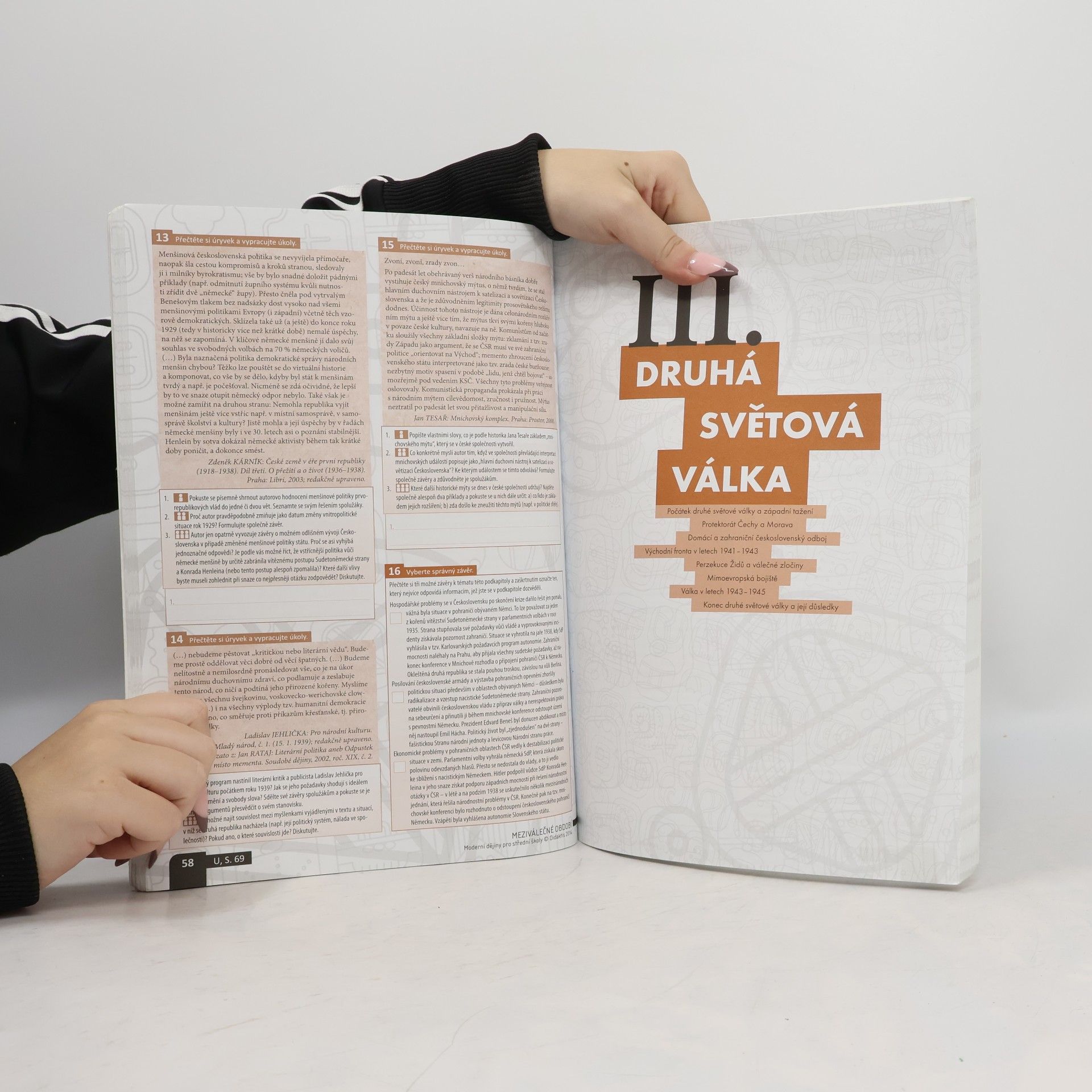 Jan Čurda Moderní dějiny pro střední školy : Pracovní sešit