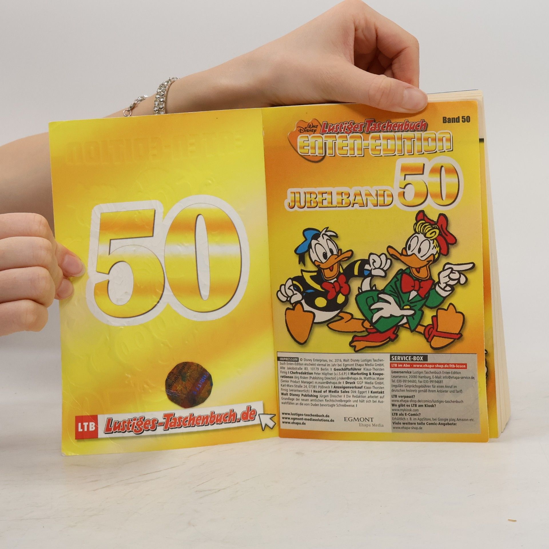 Walt Disney Lustiges Taschenbuch Enten-Edition 50