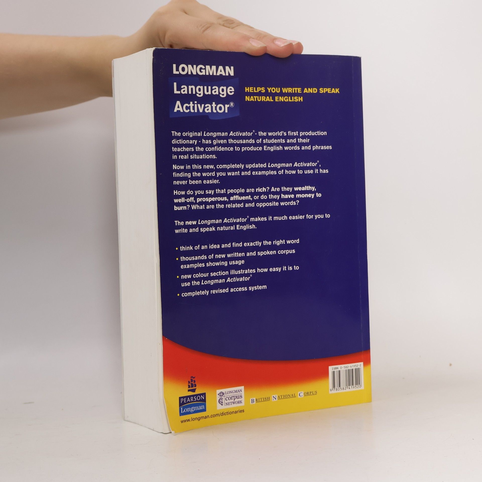 kolektiv Longman language activator : helps you write and speak natural English