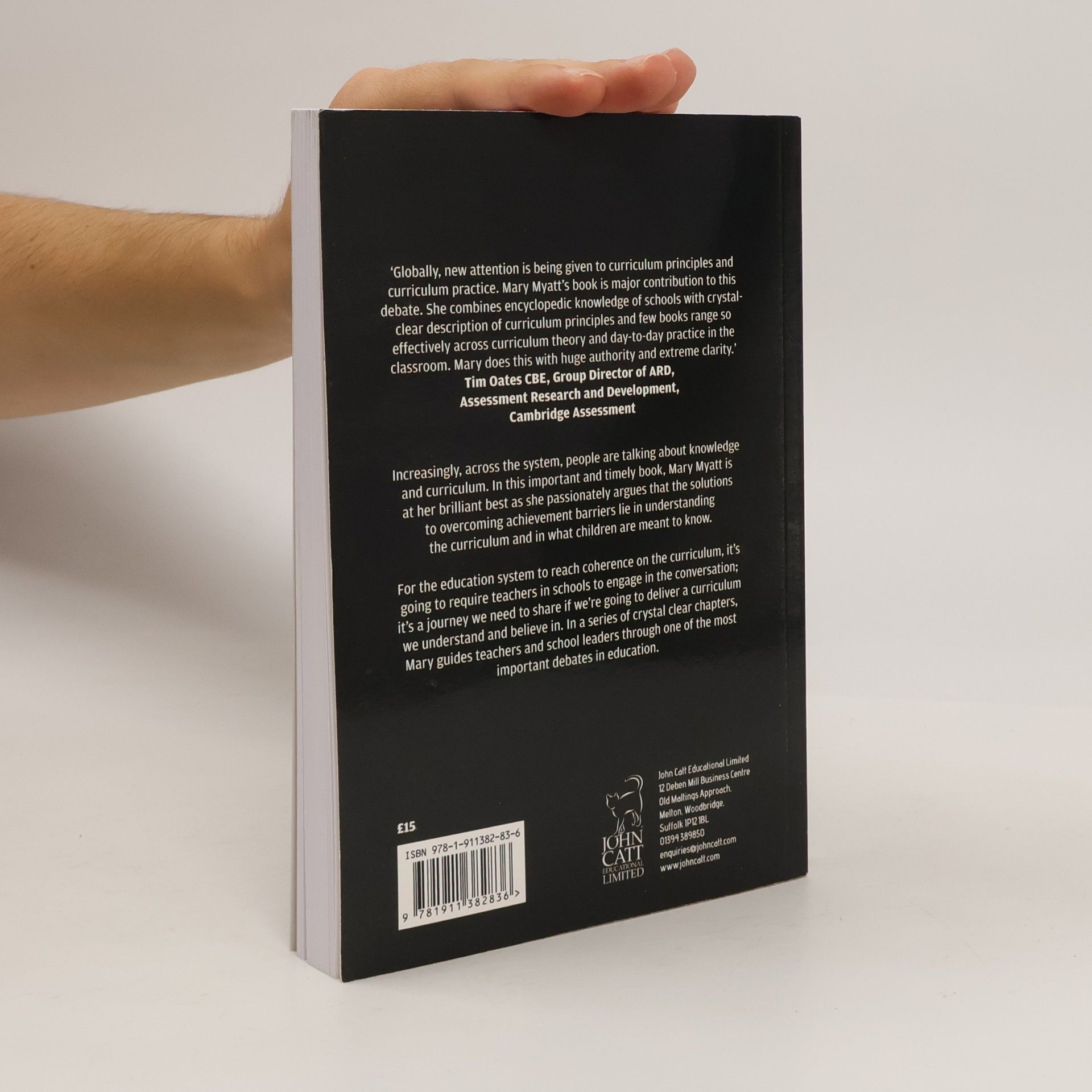 Mary Myatt The Curriculum