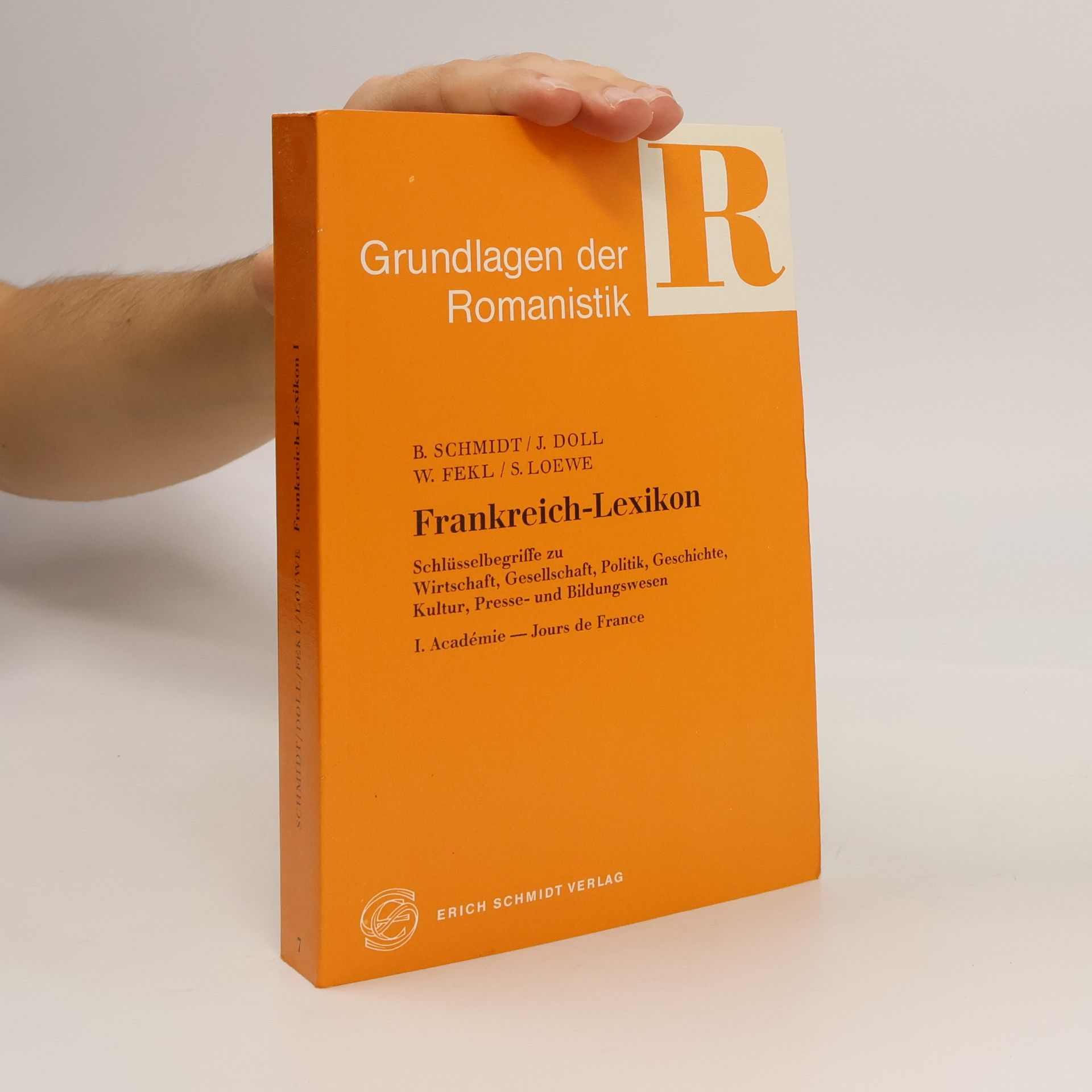Bernhard Schmidt Frankreich-Lexikon