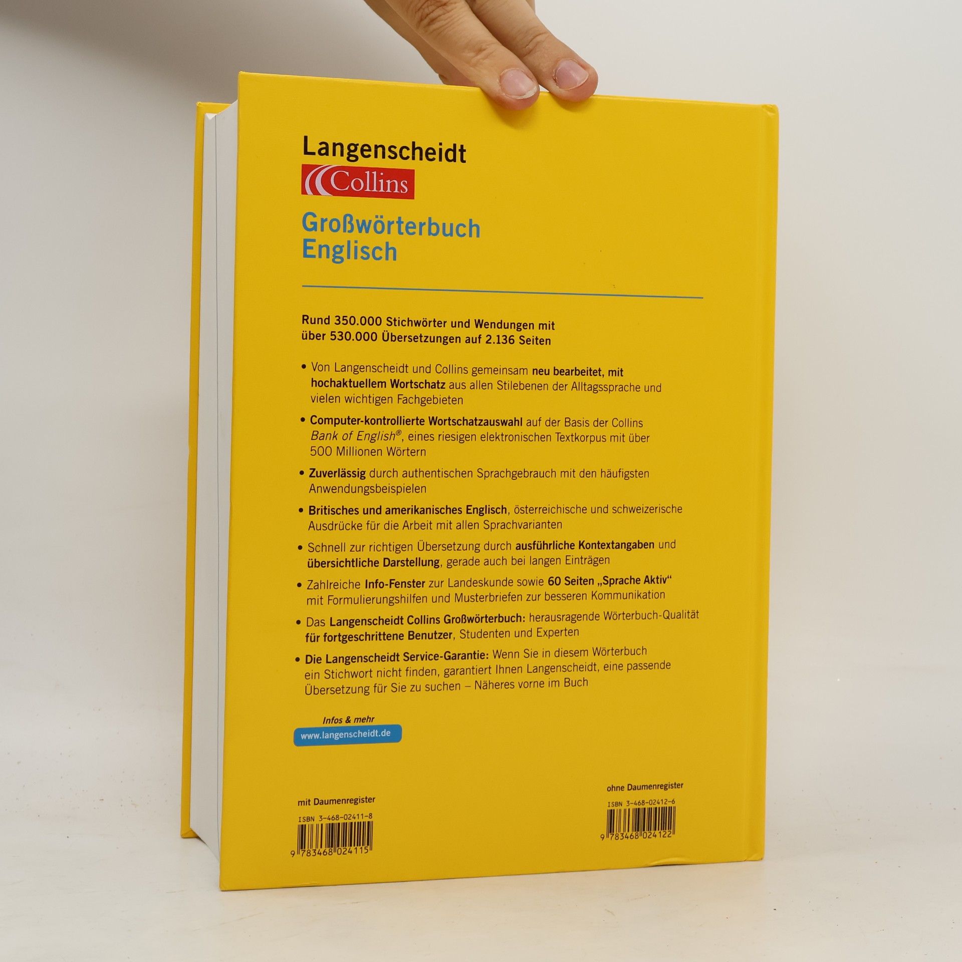 kolektiv Langenscheidt Collins Großwörterbuch Englisch