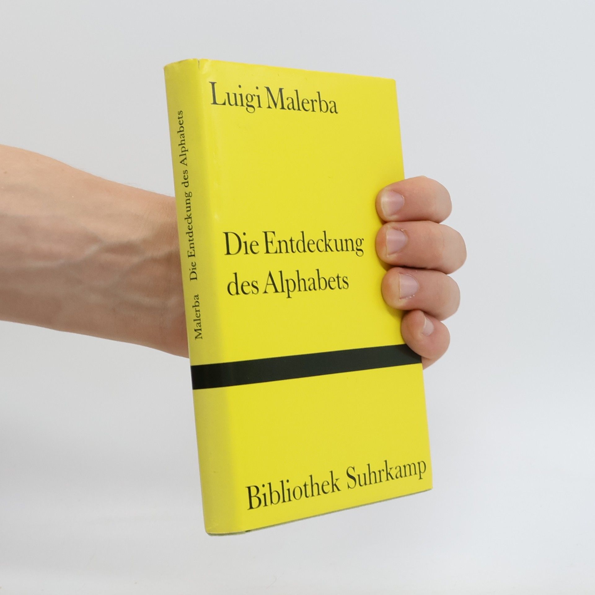 Luigi Malerba Die Entdeckung des Alphabets
