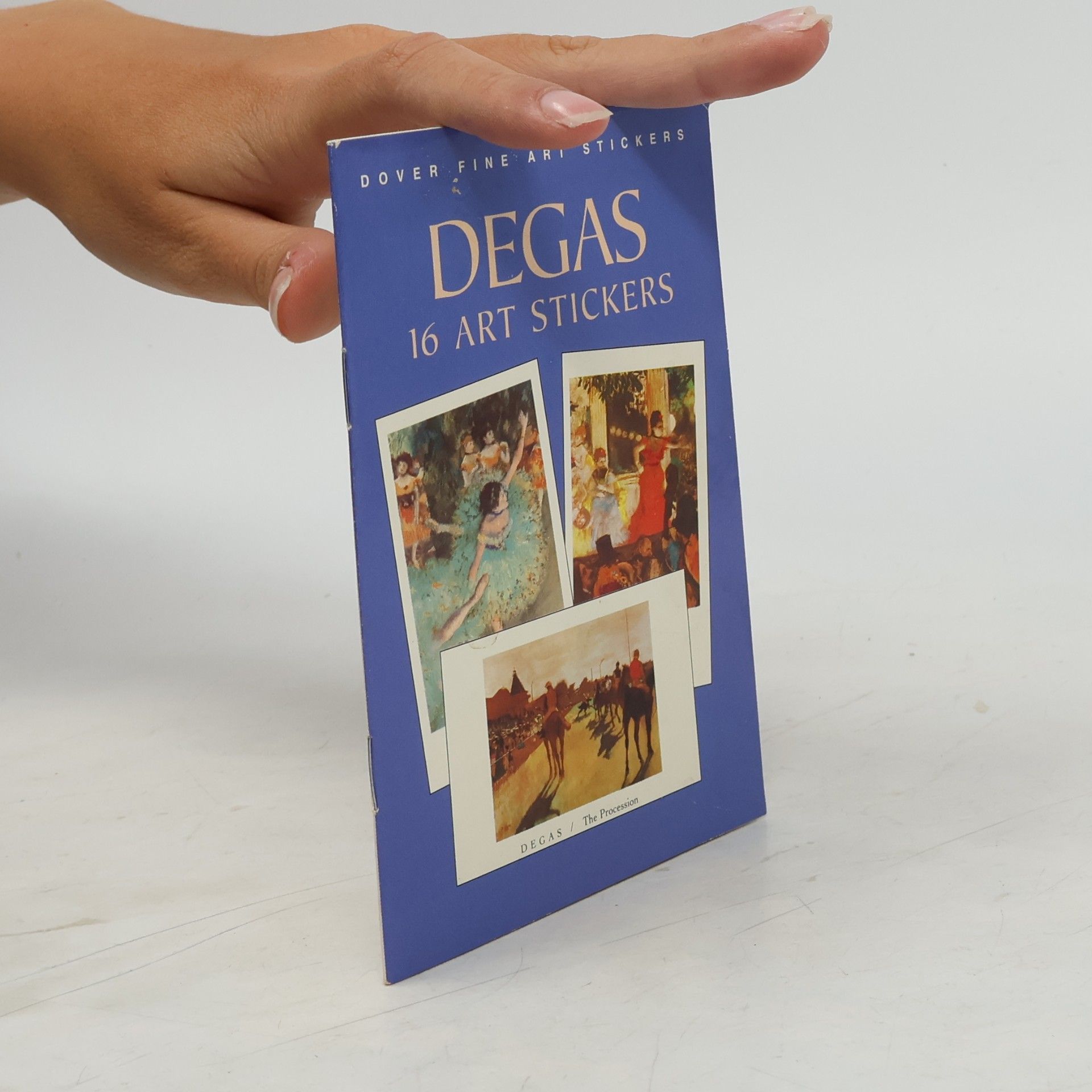 Dover Fine Art Stickers: Degas