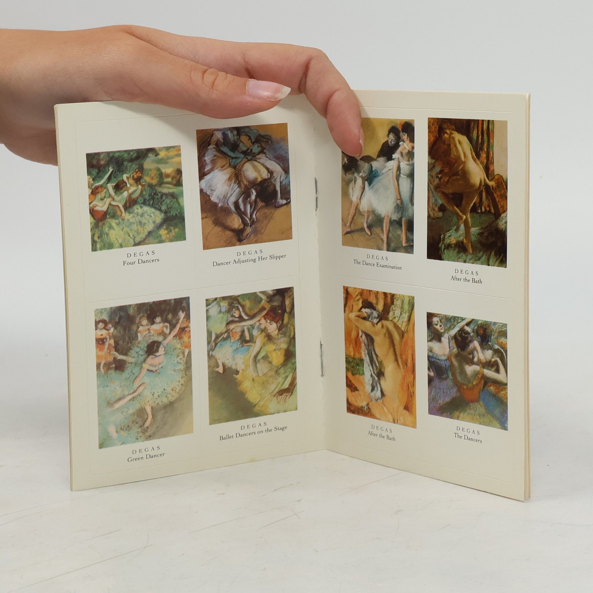 Edgar Degas Dover Fine Art Stickers: Degas