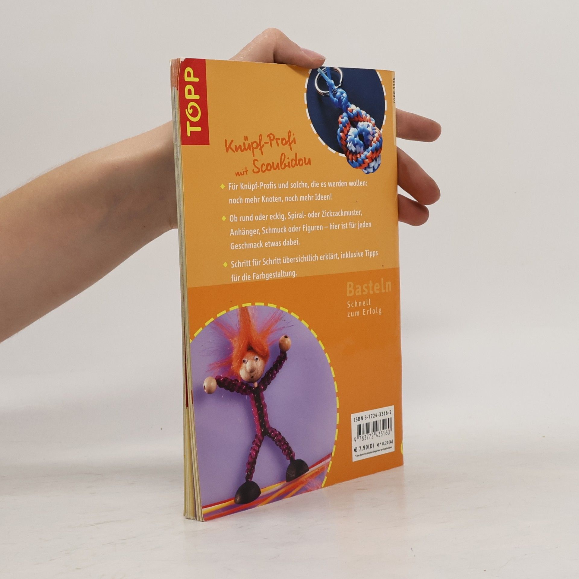 Inge Walz Knüpf-Profi mit Scoubidou. Kniffliges leicht gemacht