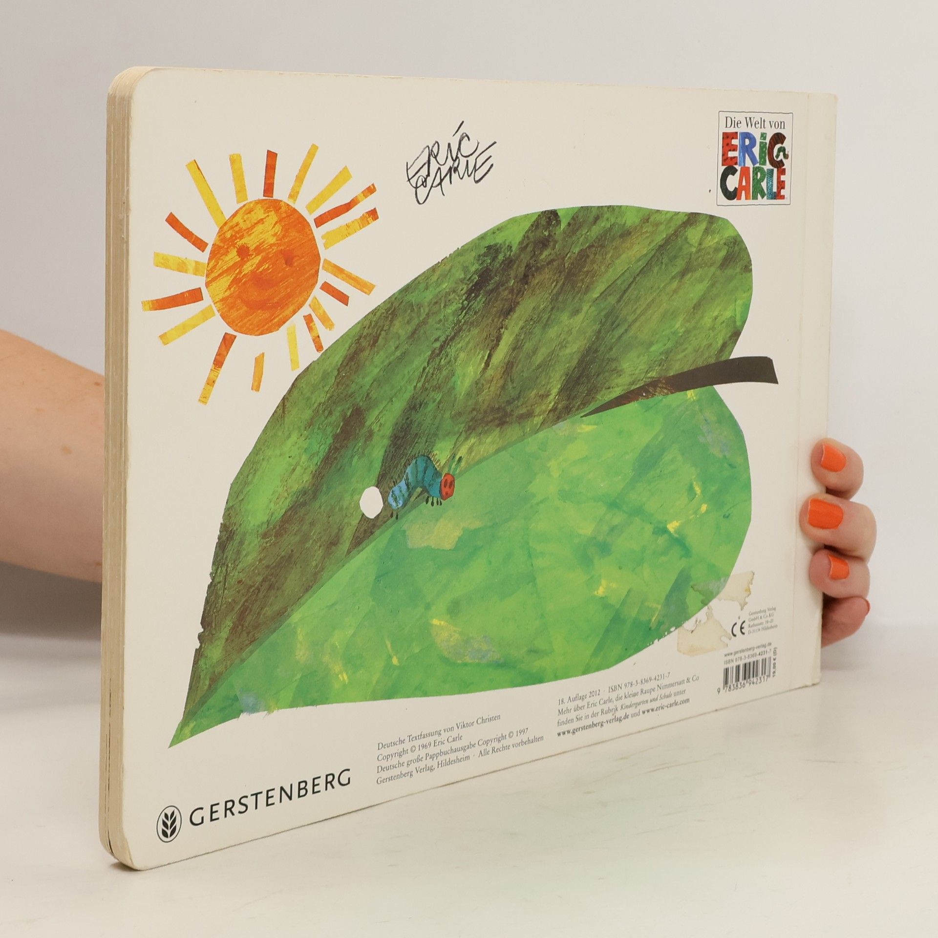 Eric Carle Die kleine Raupe Nimmersatt