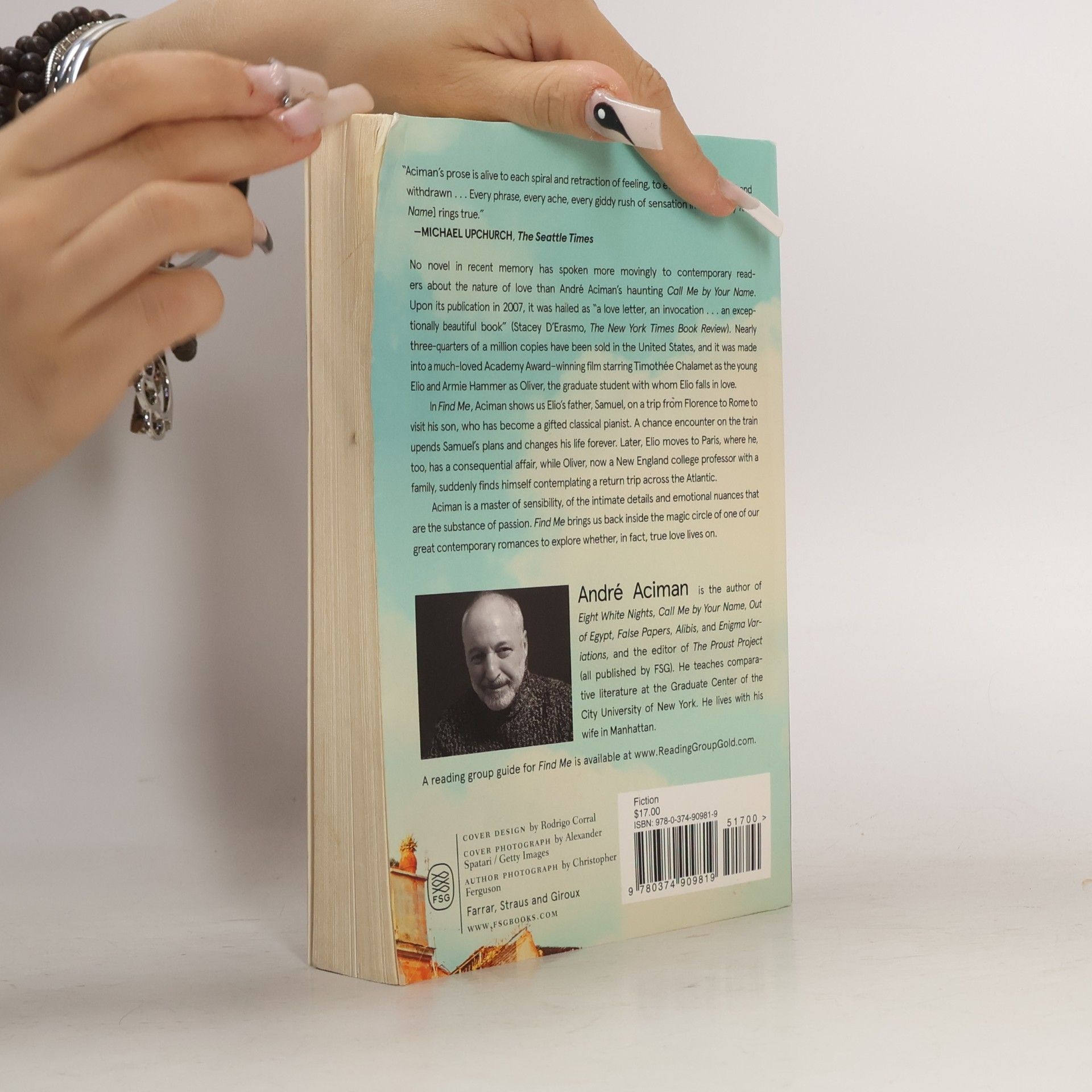 André Aciman Find Me