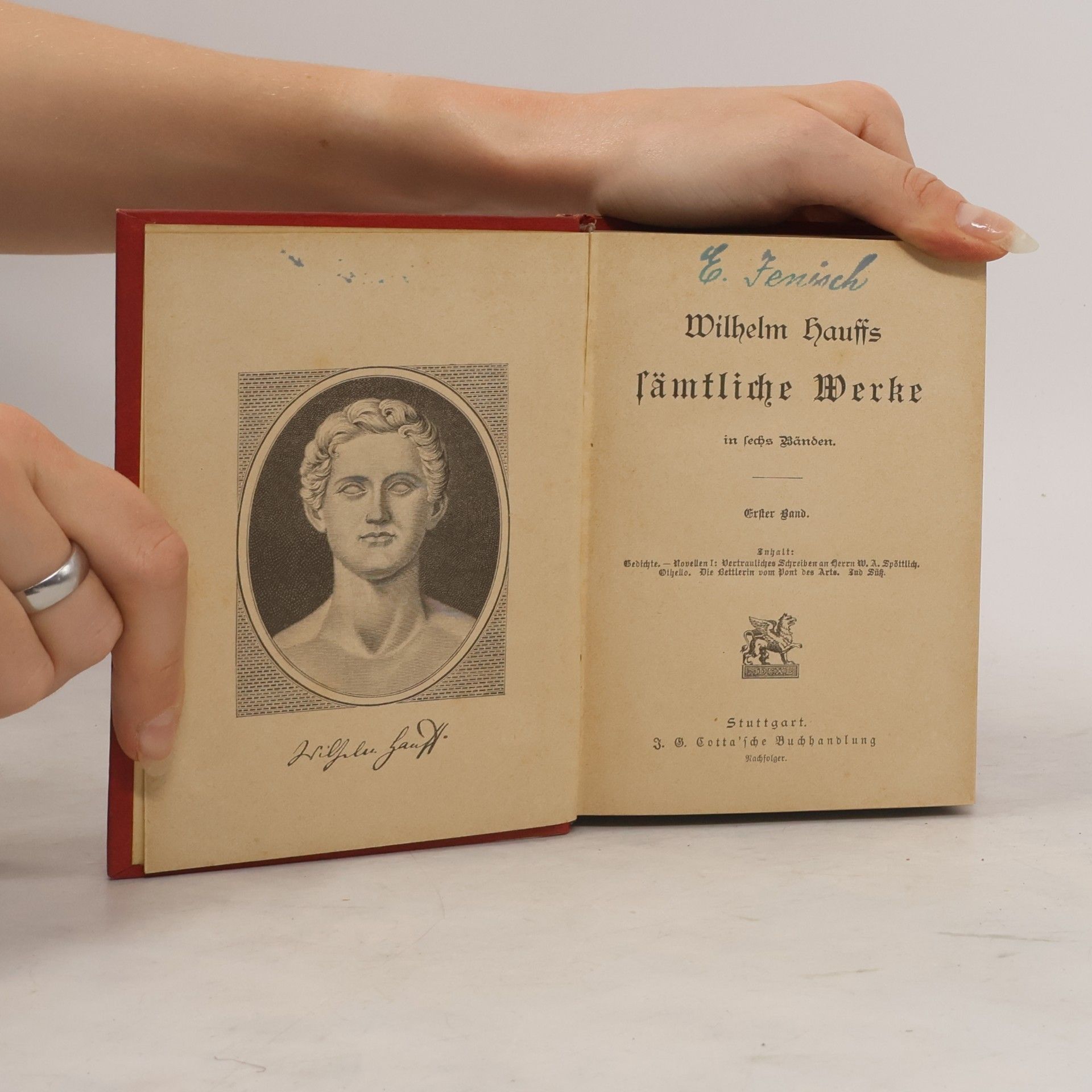Wilhelm Hauff Wilhelm Hauffs sämtliche Werke 1