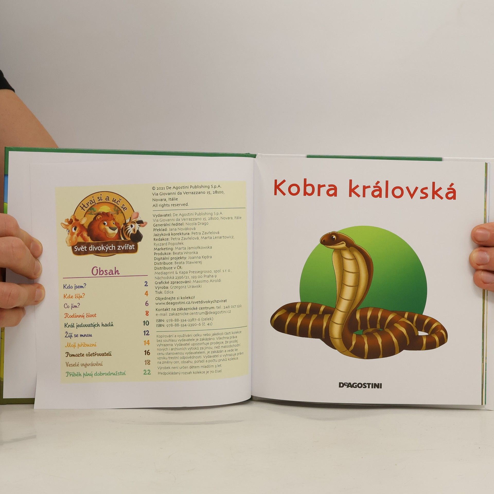 Kolektiv autorů Bydlím v lese 41. Kobra královská