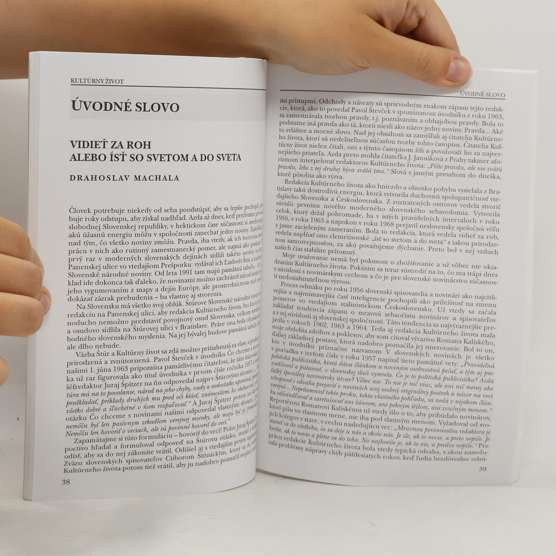 kolektiv Kultúrny život a slovenská jar 60. rokov