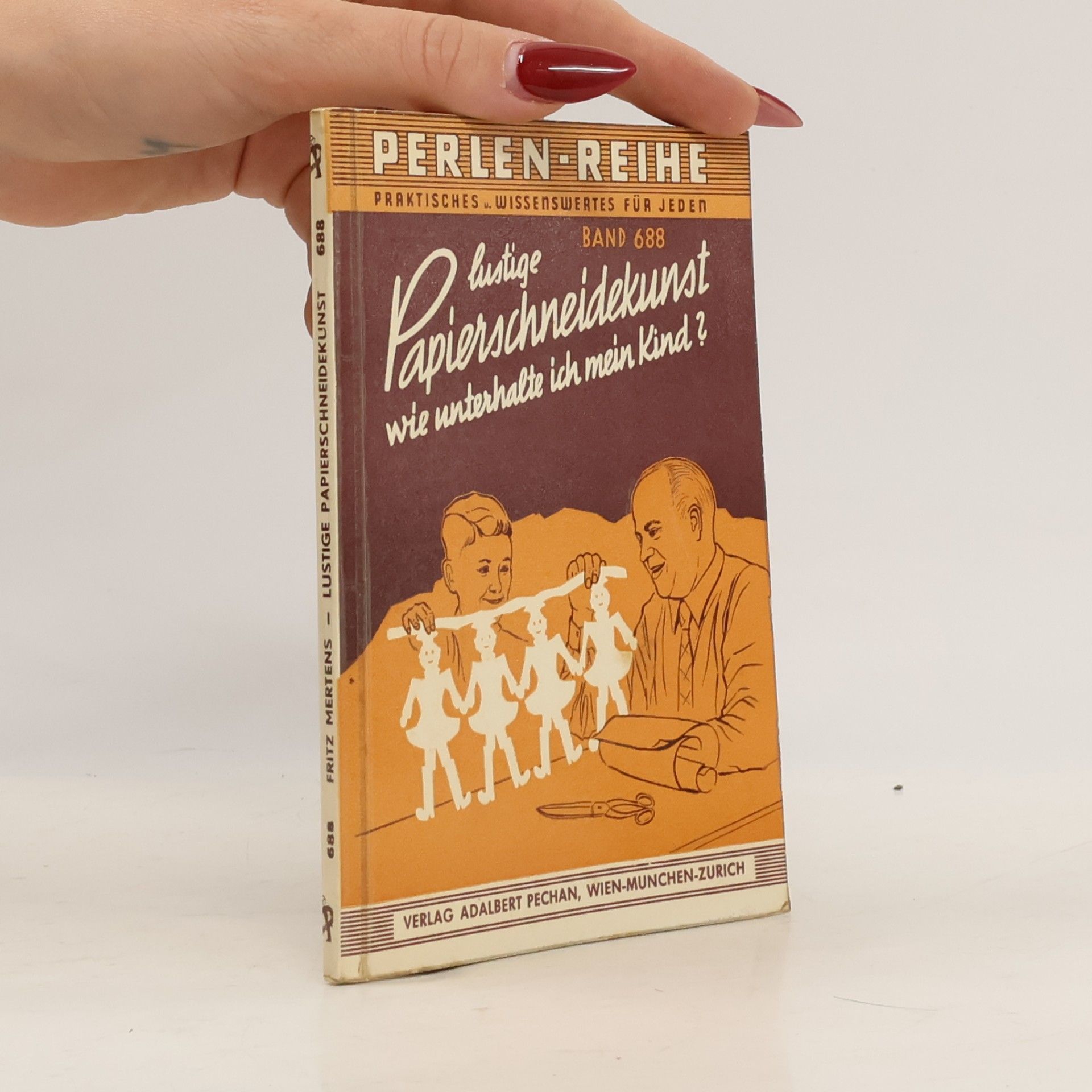 Lustige Papierschneidekunst