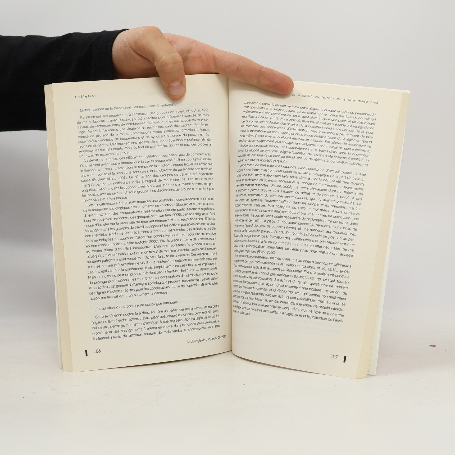 AA.VV. Sociologies pratiques N° 28