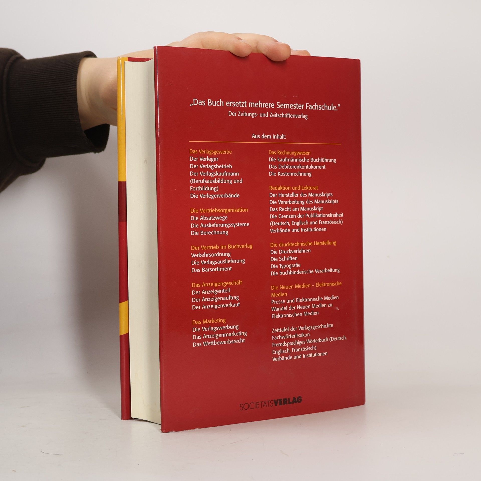 Reinhard Mundhenke Der Verlagskaufmann. Berufsfachkunde für Kaufleute in Zeitungs-, Zeitschriften- und Buchverlagen