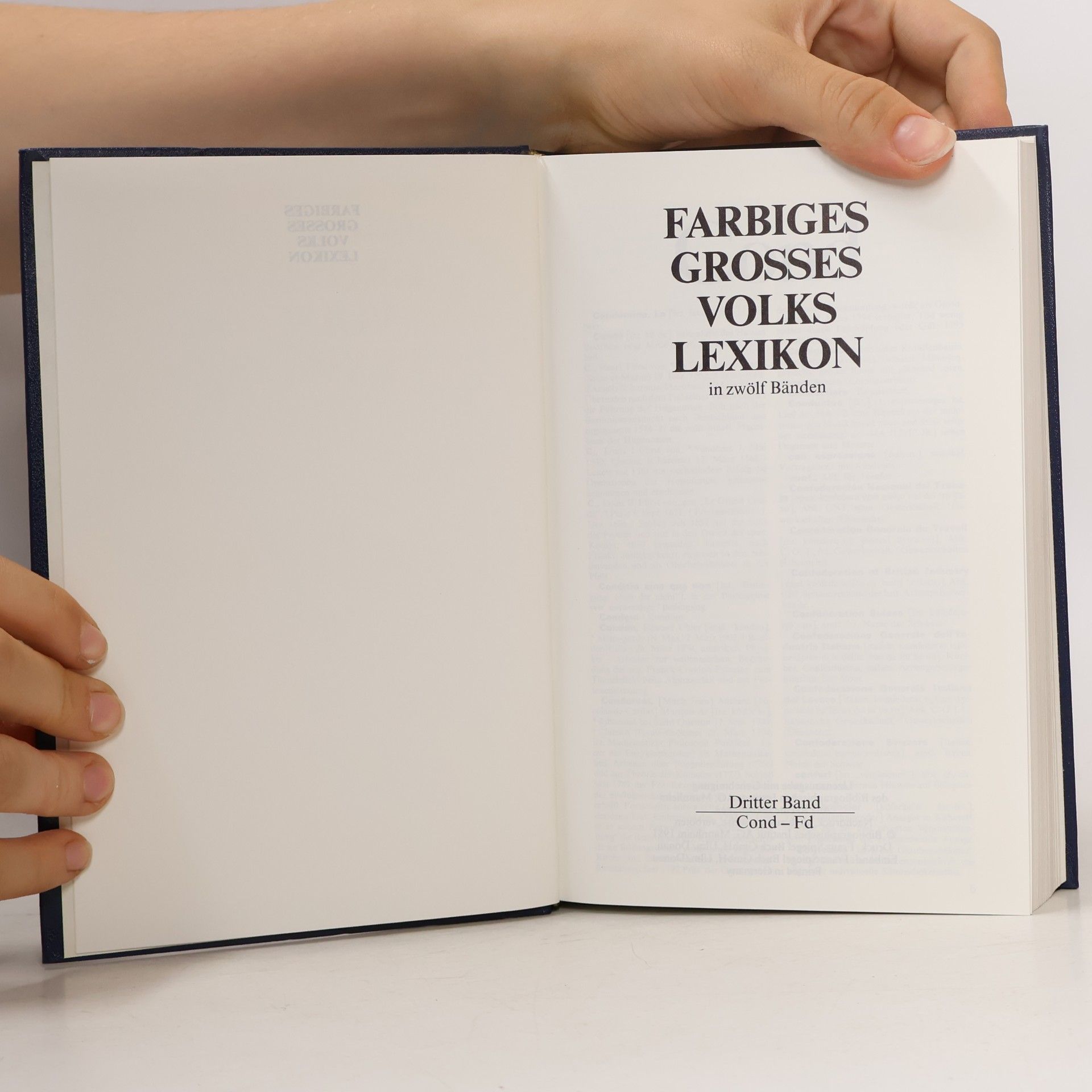Autorenkollektiv Farbiges Grosses Volks Lexikon 3
