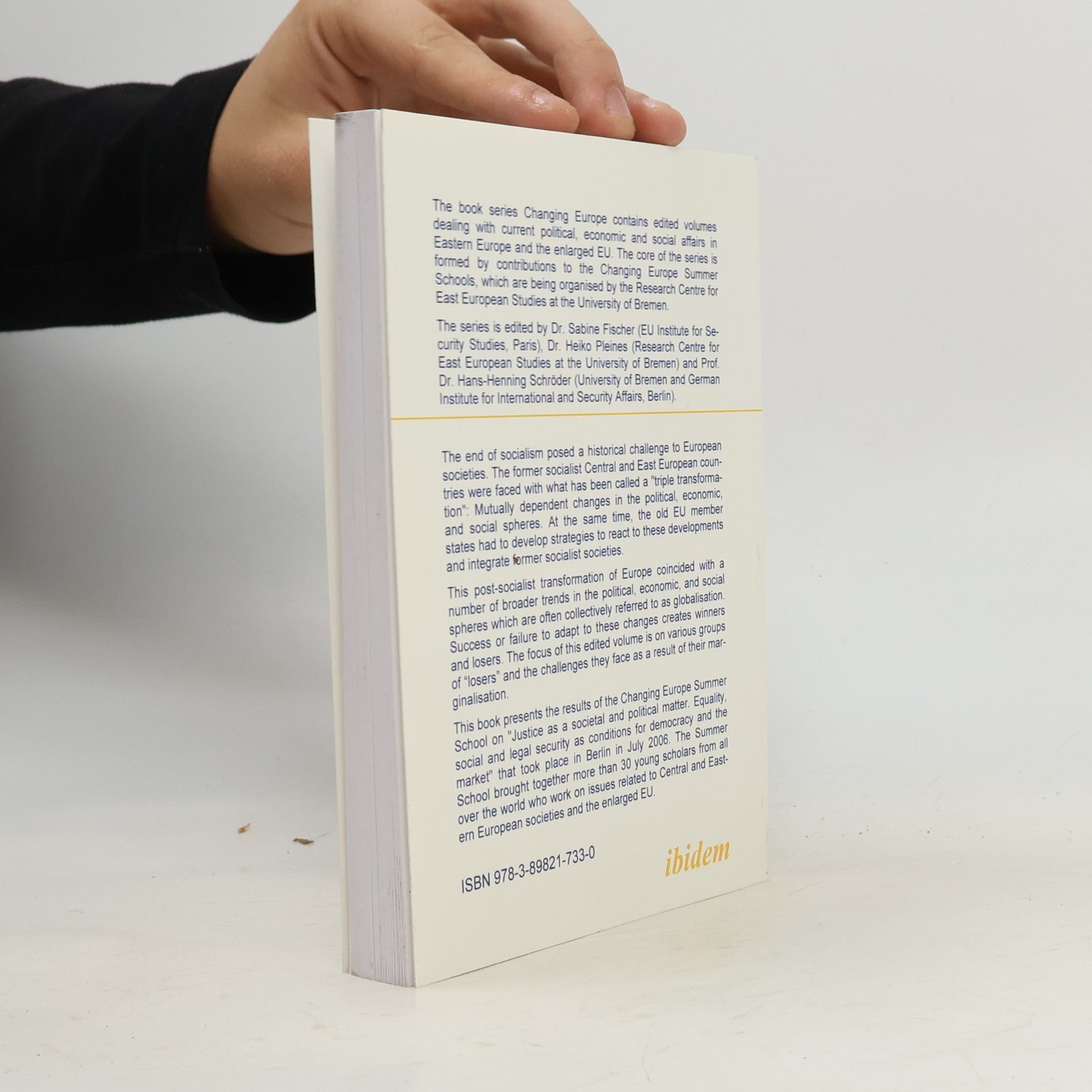 Sabine Fischer Changing Europe - 1: Movements, Migrants, Marginalisation