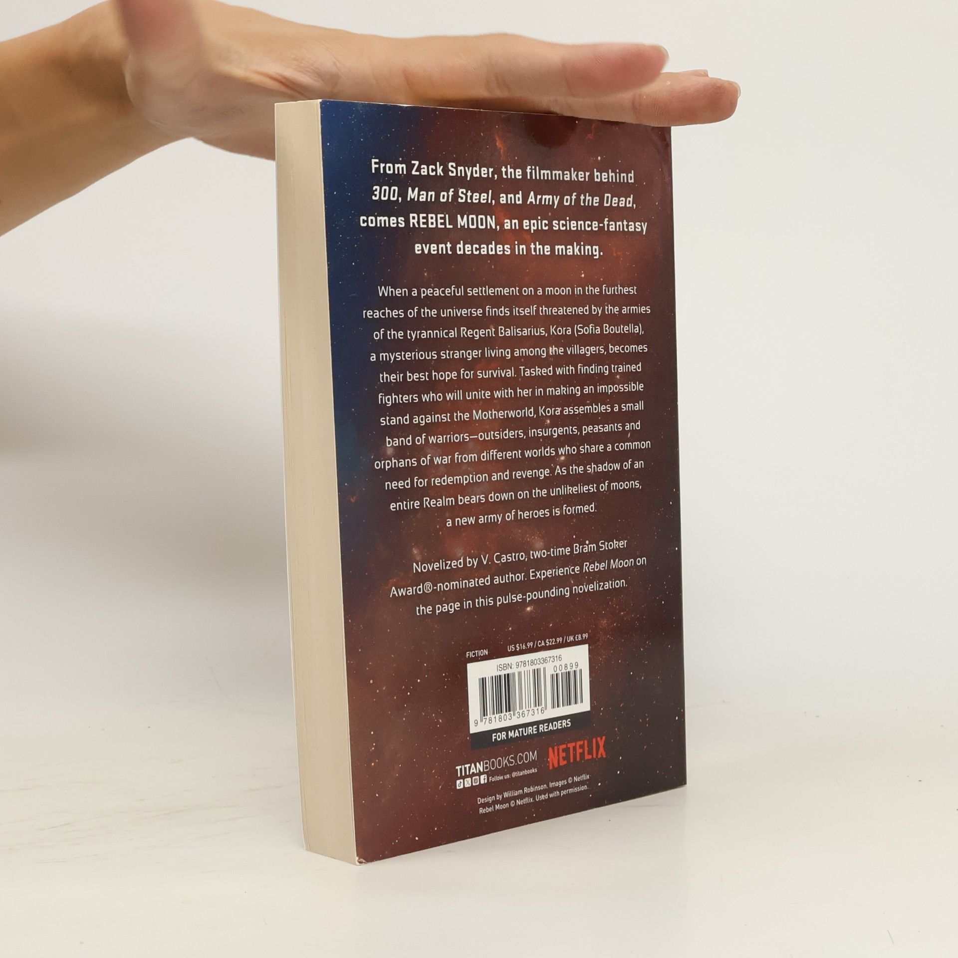 Castro Rebel Moon Part One - A Child Of Fire: The Official Novelization