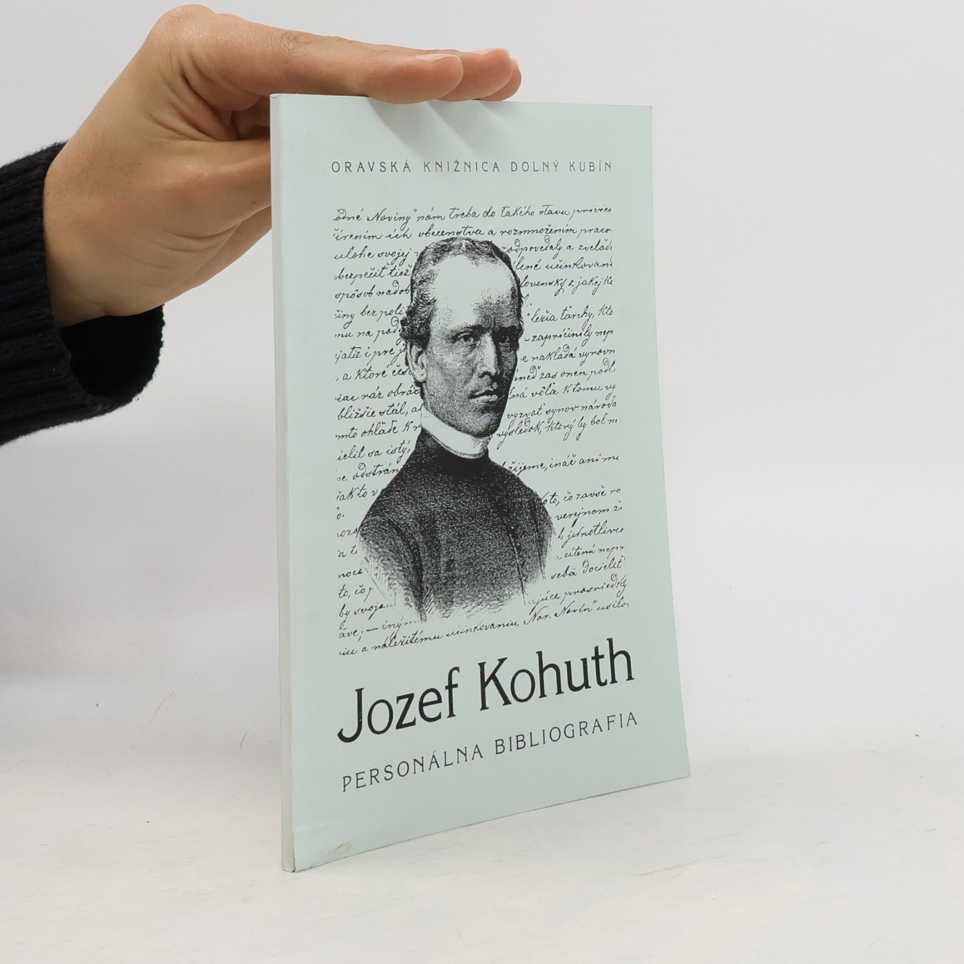 Darina Zemenčíková Jozef Kohuth. Výberová personálna bibliografia