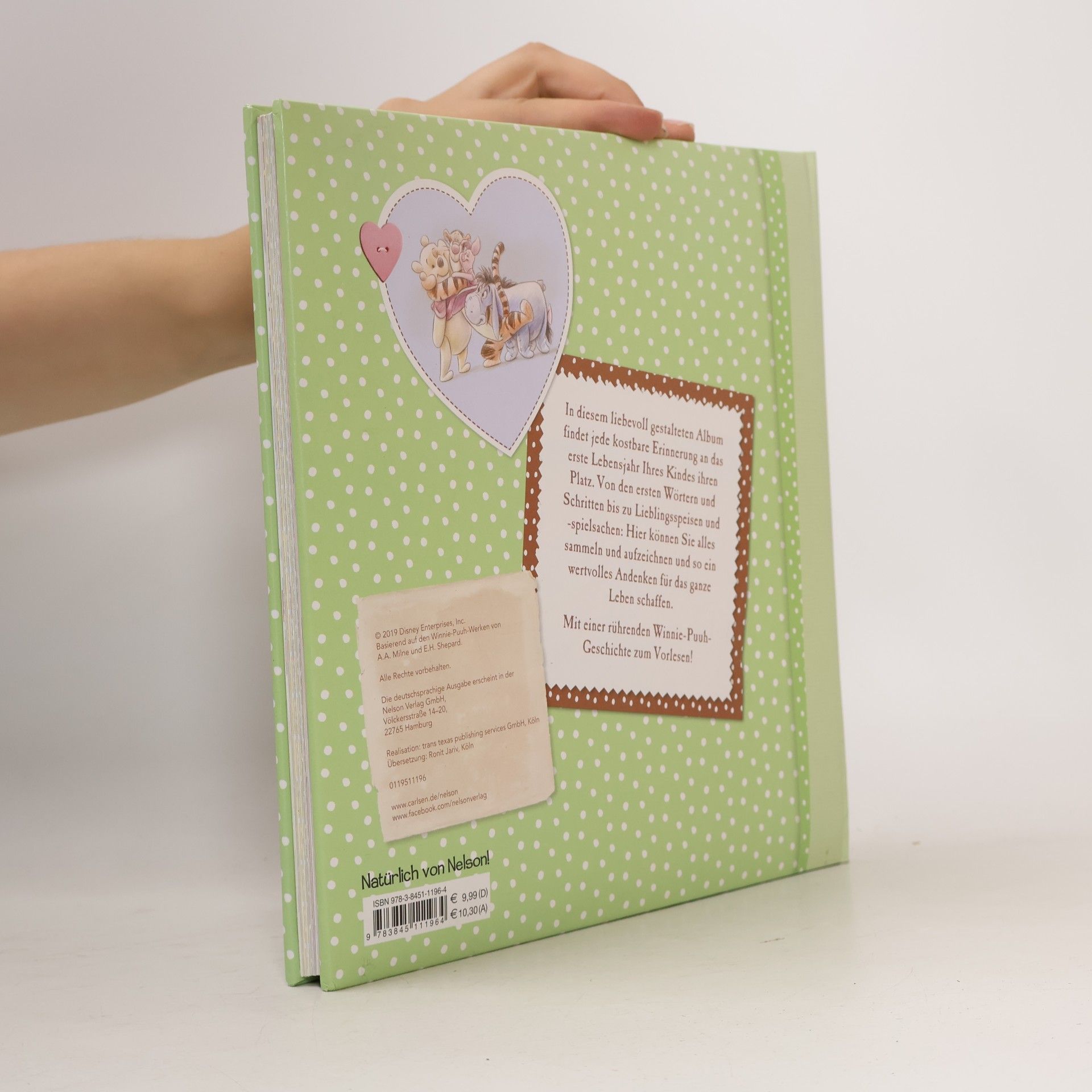 Various authors Disney Winnie Puuh Baby-Album