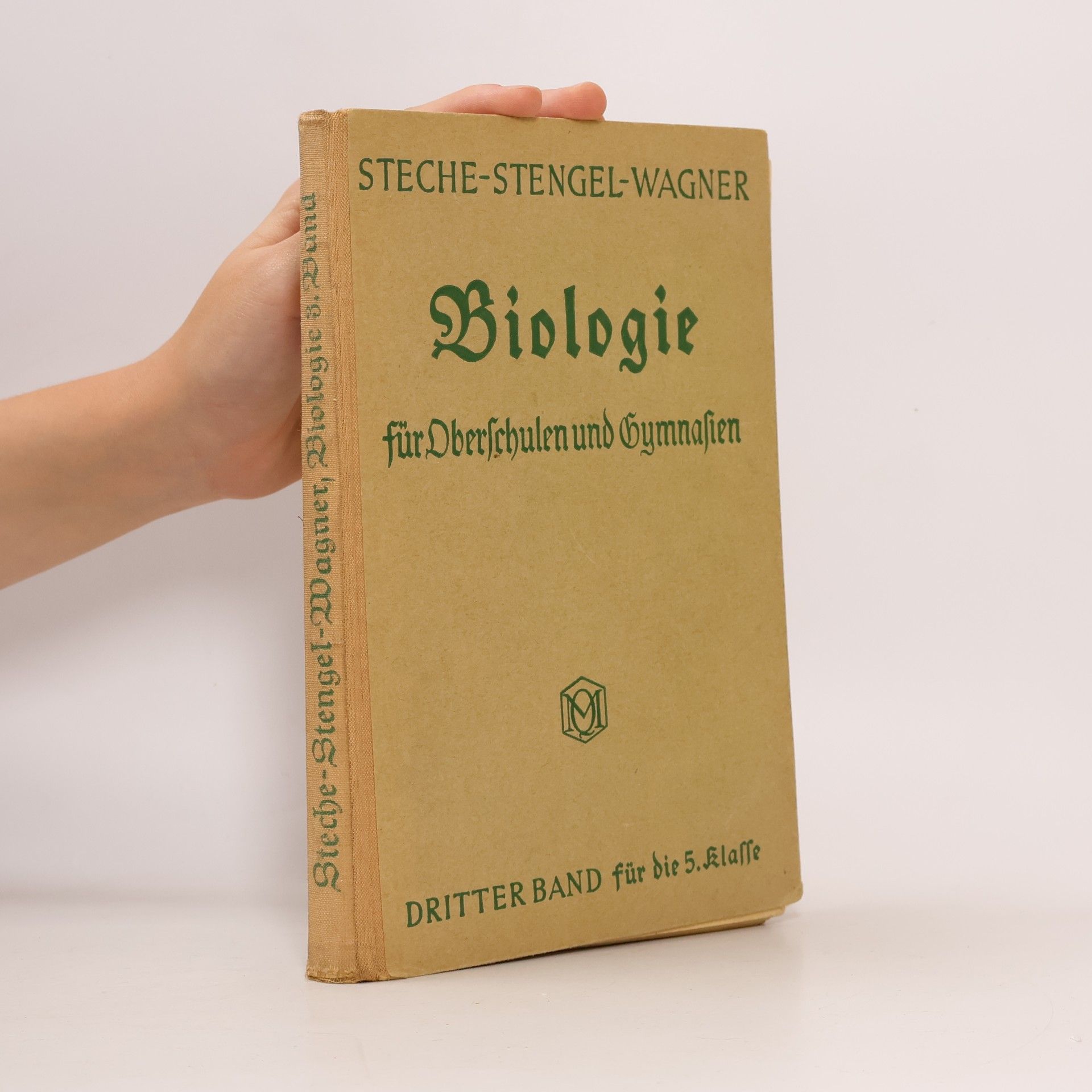 Various authors Lehrbuch der Biologie für Oberschulen und Gymnasien 4