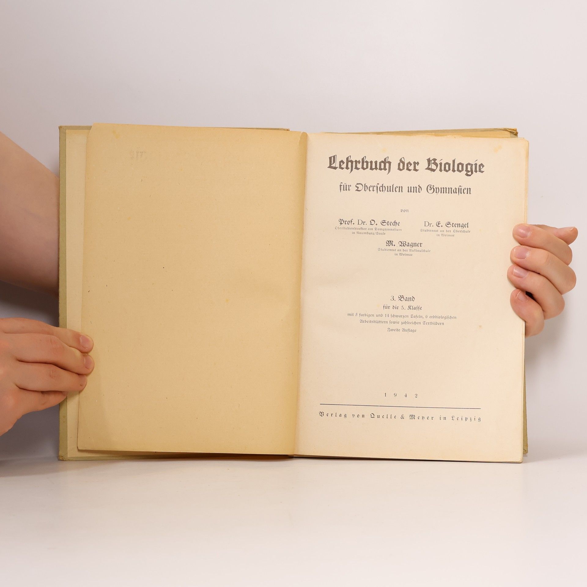 kolektiv Lehrbuch der Biologie für Oberschulen und Gymnasien 4