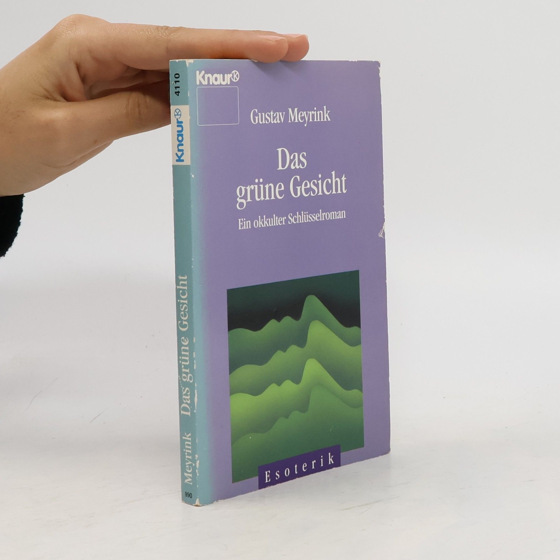 Gustav Meyrink Das grüne Gesicht : ein okkulter Schlüsselroman