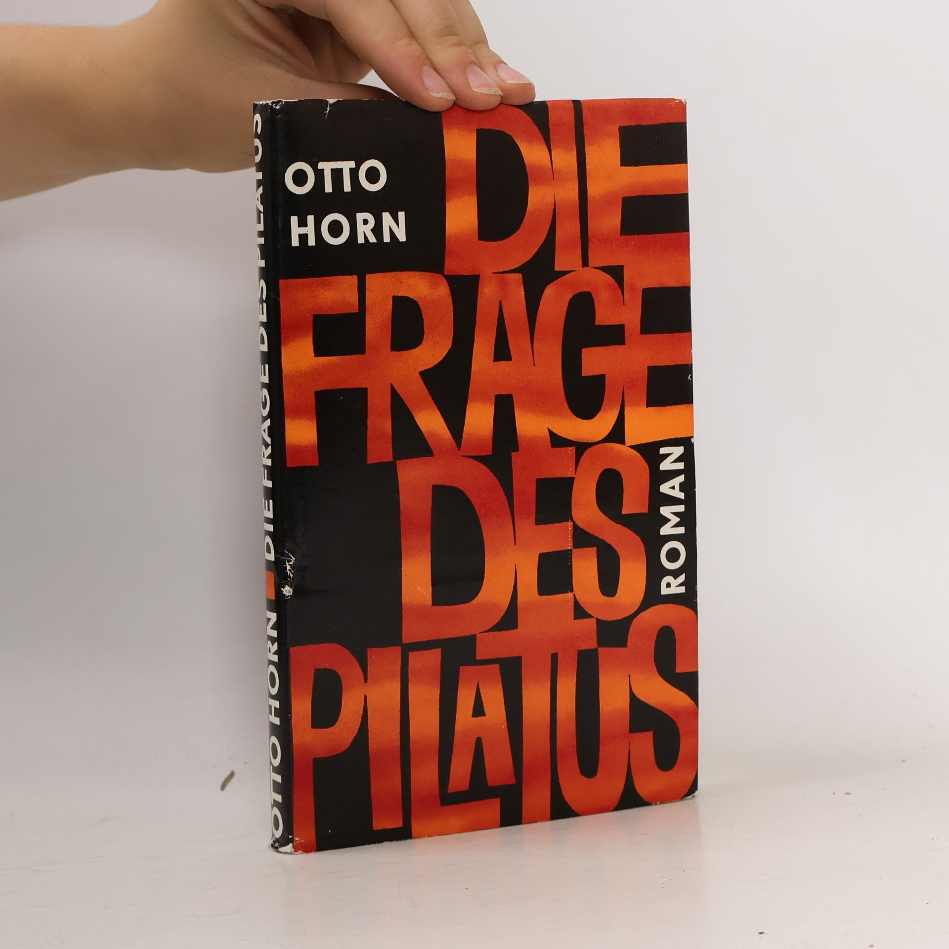 Otto Horn Die Frage des Pilatus