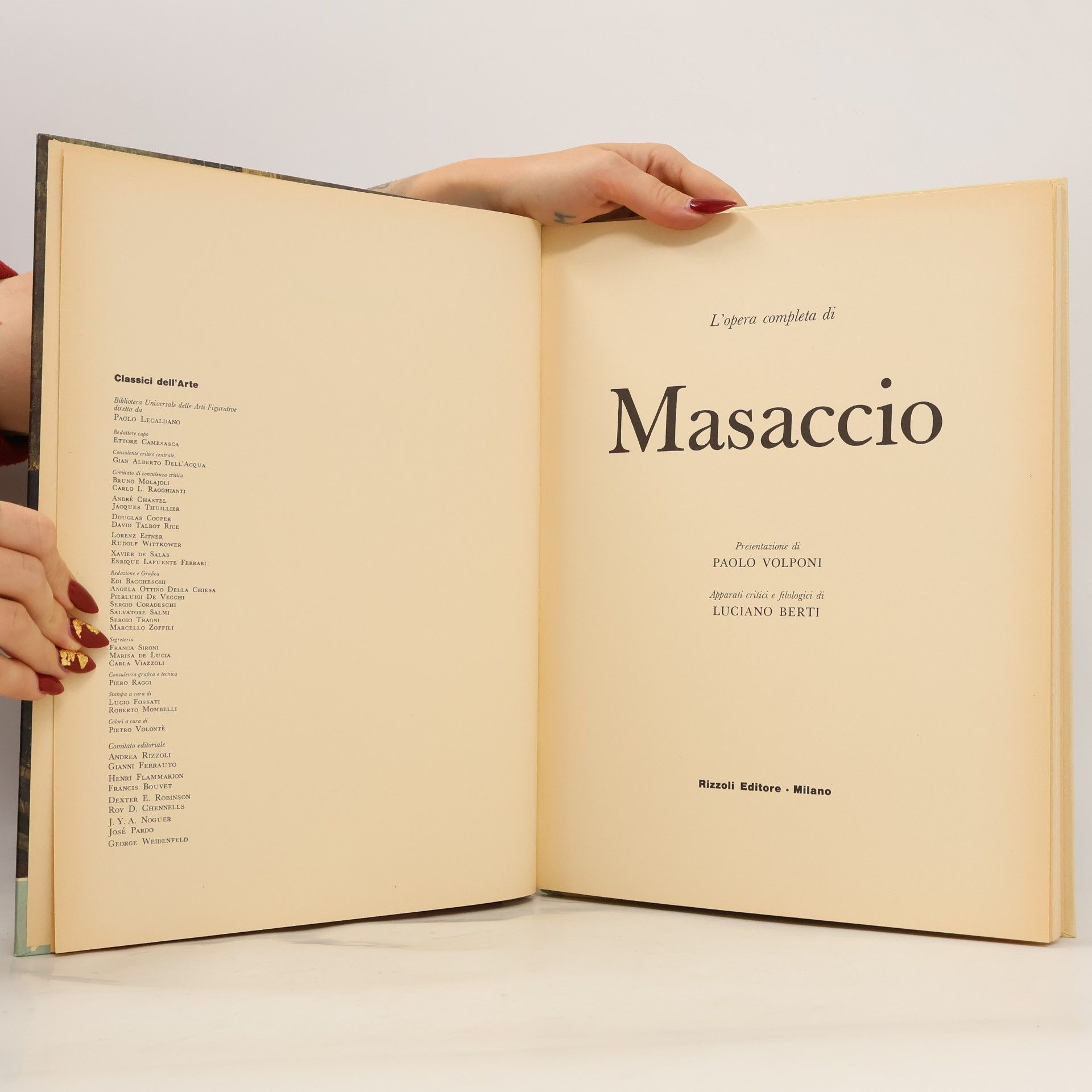 Luciano Berti Masaccio
