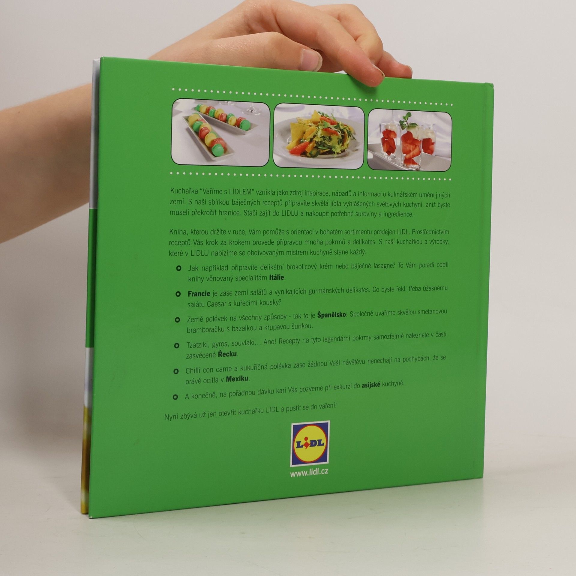 kolektiv Lidl Kuchařka. Vynikající a snadné recepty z celého světa