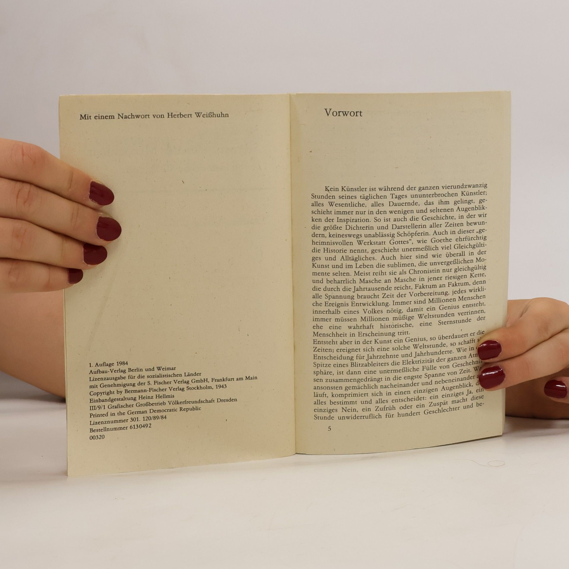 Stefan Zweig Sternstunden der Menschheit