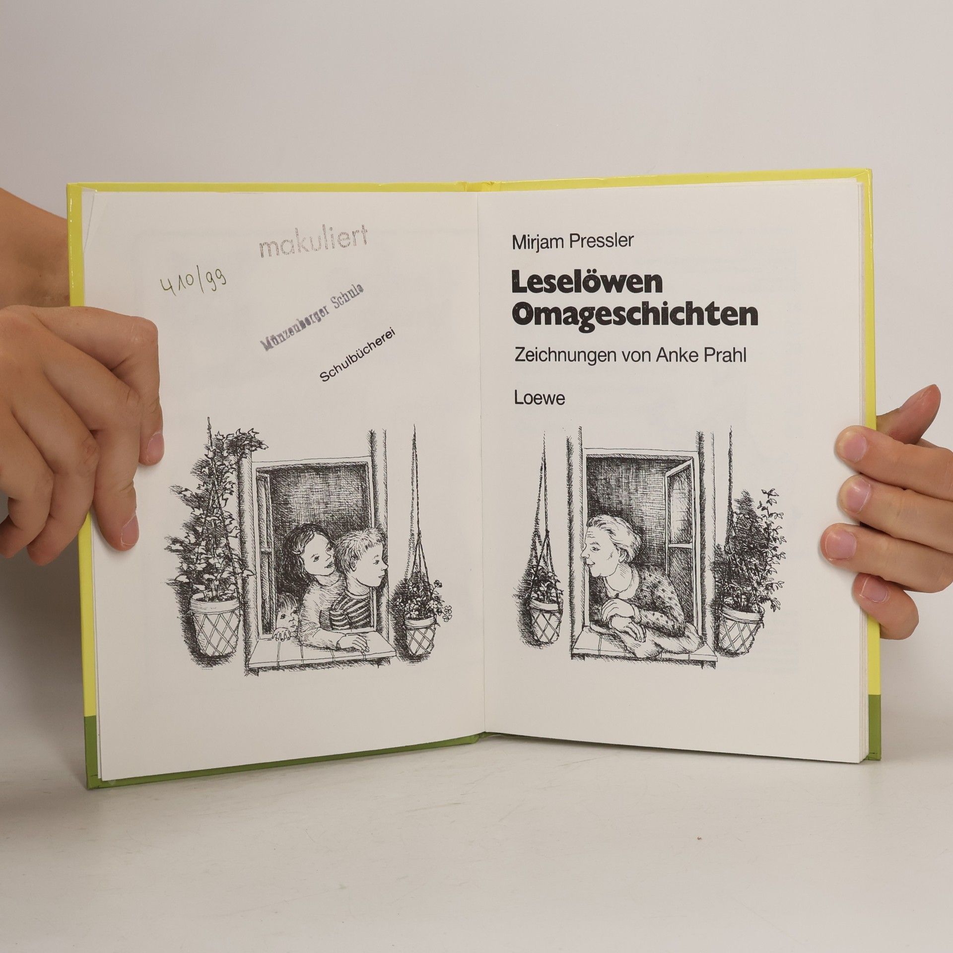 Mirjam Pressler Leselöwen Omageschichten