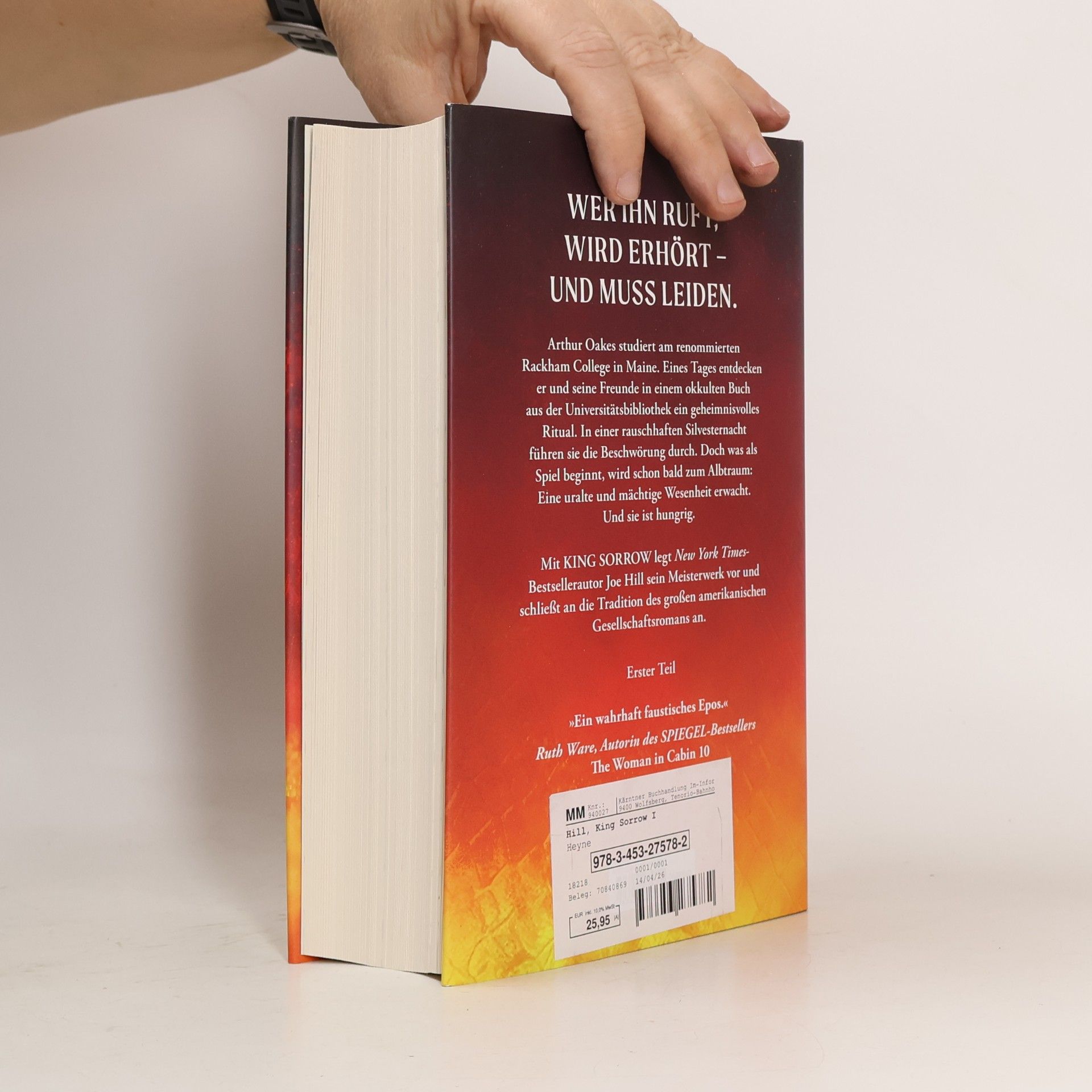 Joe Hill King Sorrow I