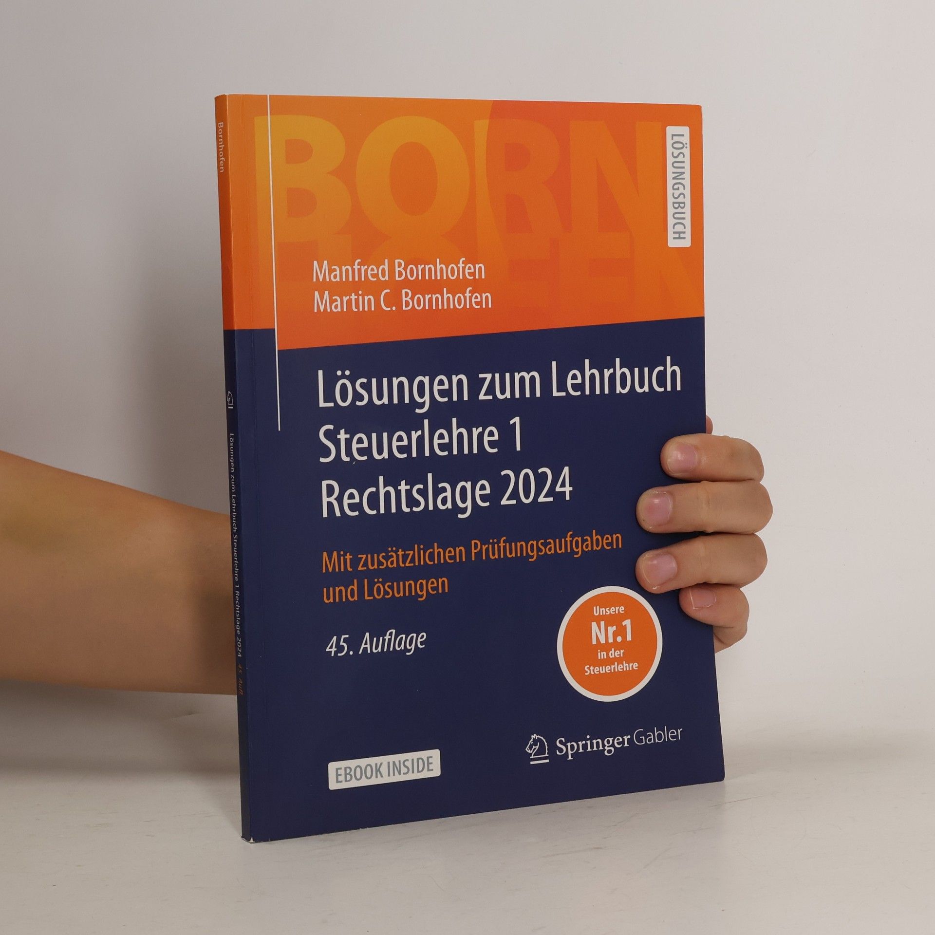 Lösungen zum Lehrbuch Steuerlehre 1 Rechtslage 2024