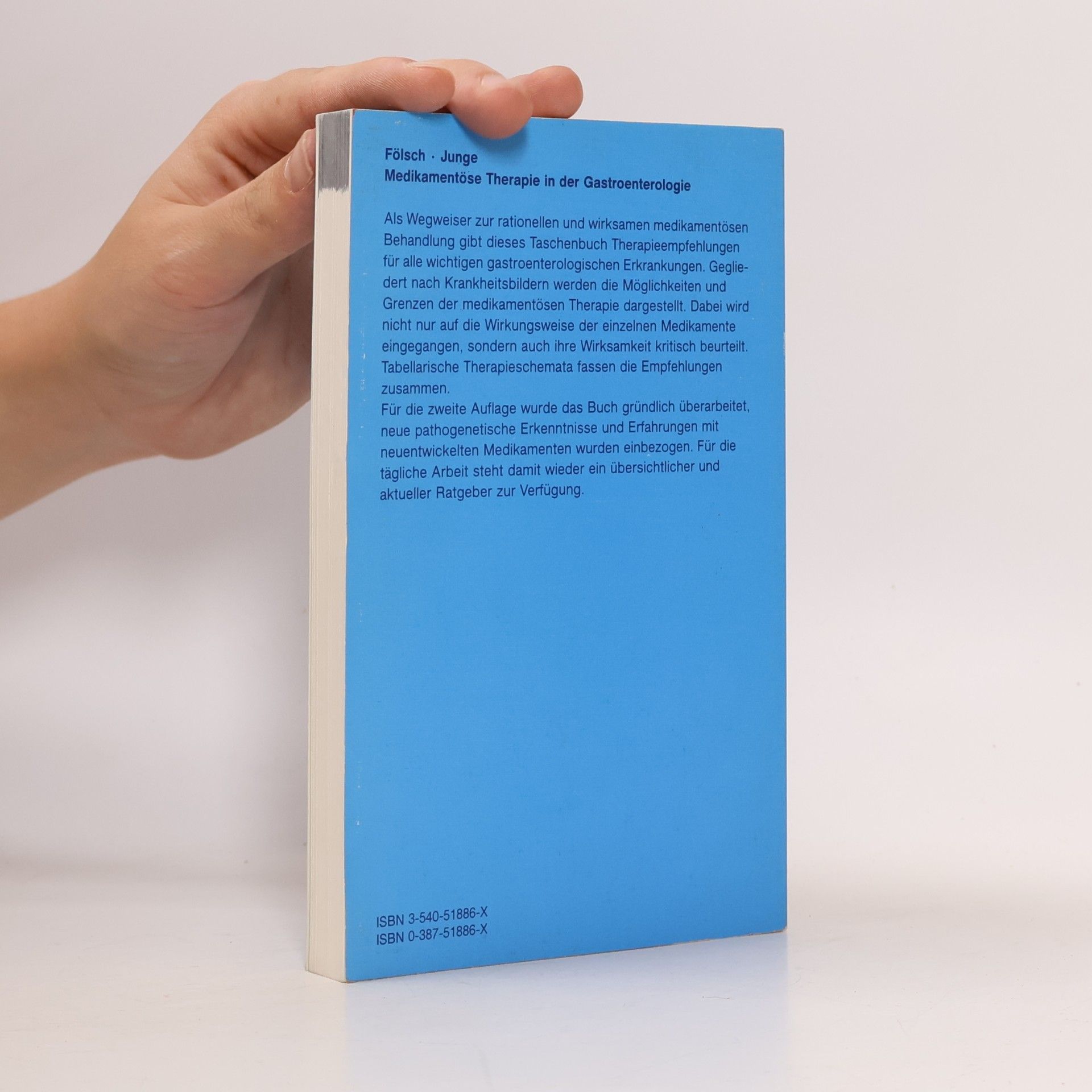 Ulrich R. Fölsch Kliniktaschenbücher: Medikamentöse Therapie in der Gastroenterologie