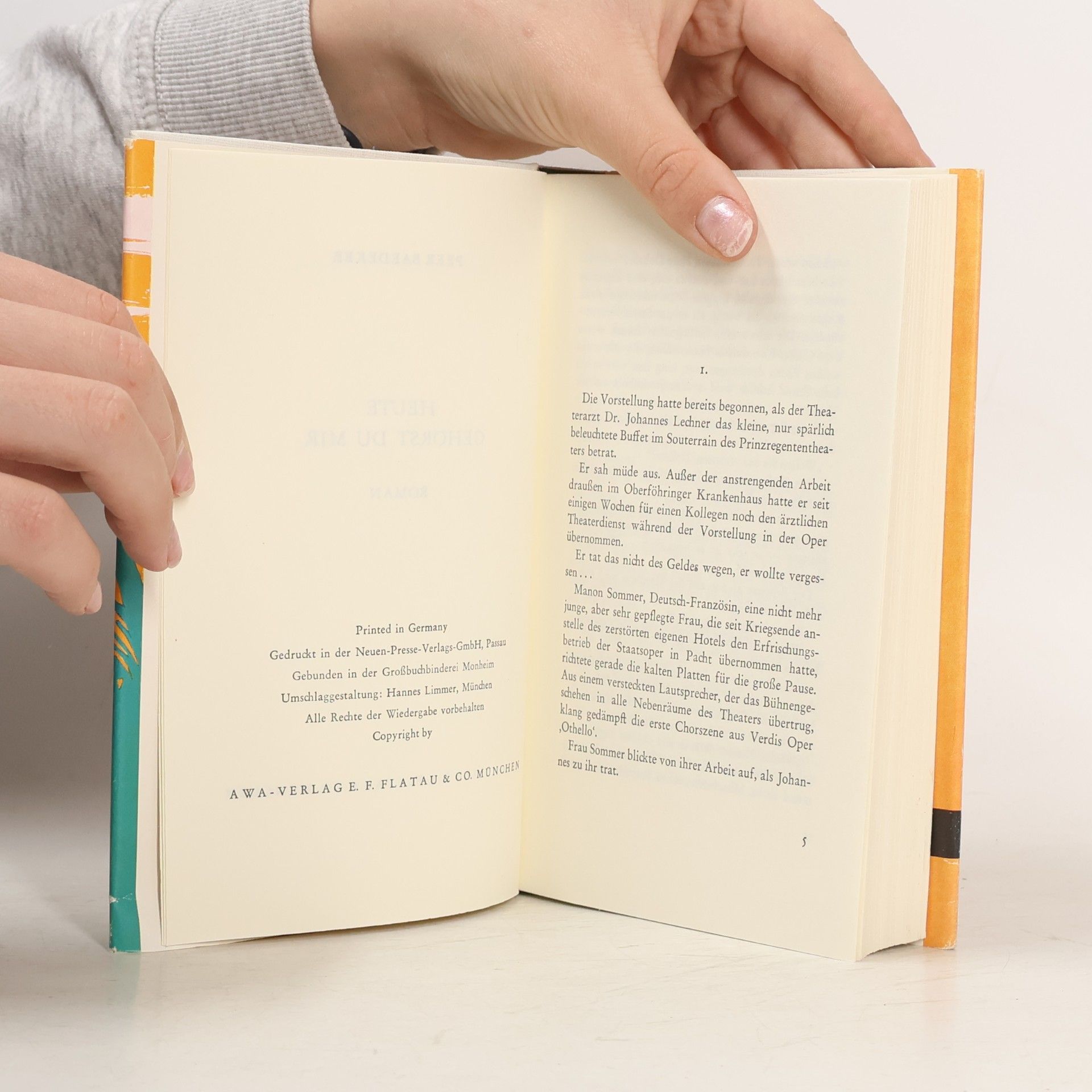 Peer Baedeker heute gehörst du mir