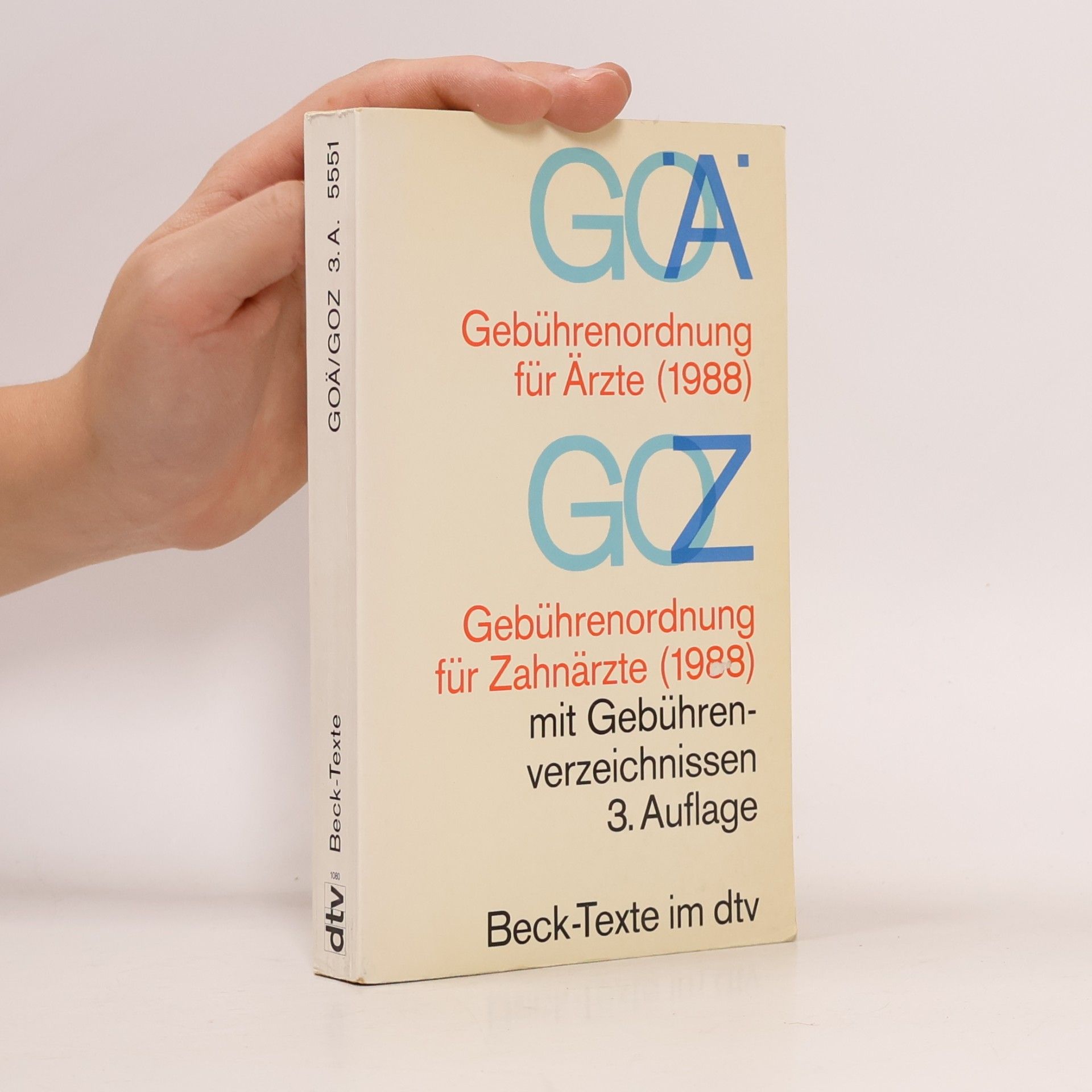 Manfred Lieber Gebührenordnungen für Ärzte und Zahnärzte