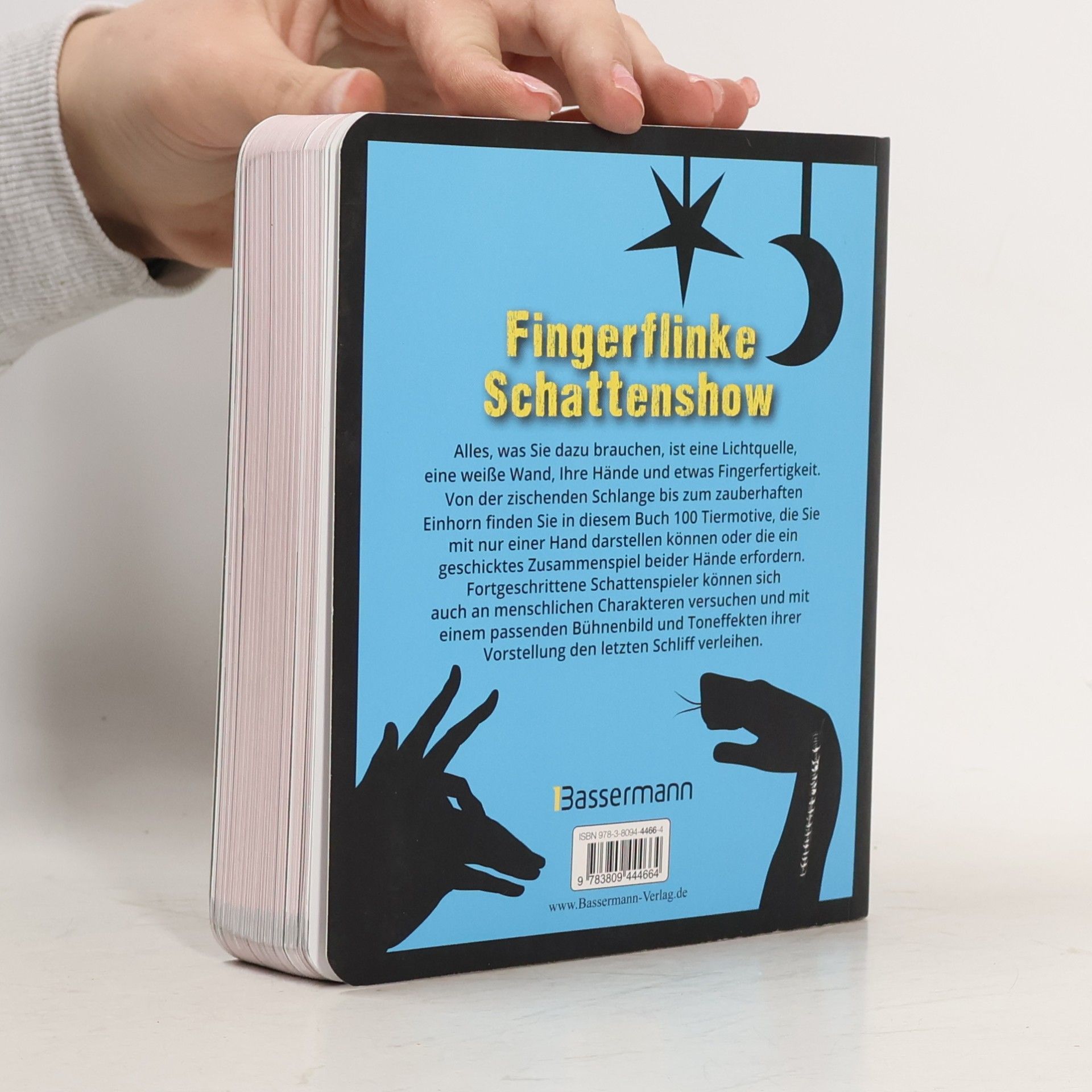 Sophie Collins Schattenfiguren - 100 Tiermotive mit der Hand gezaubert. Plus viele menschliche und gegenständliche Figuren für ganz großes Hand
