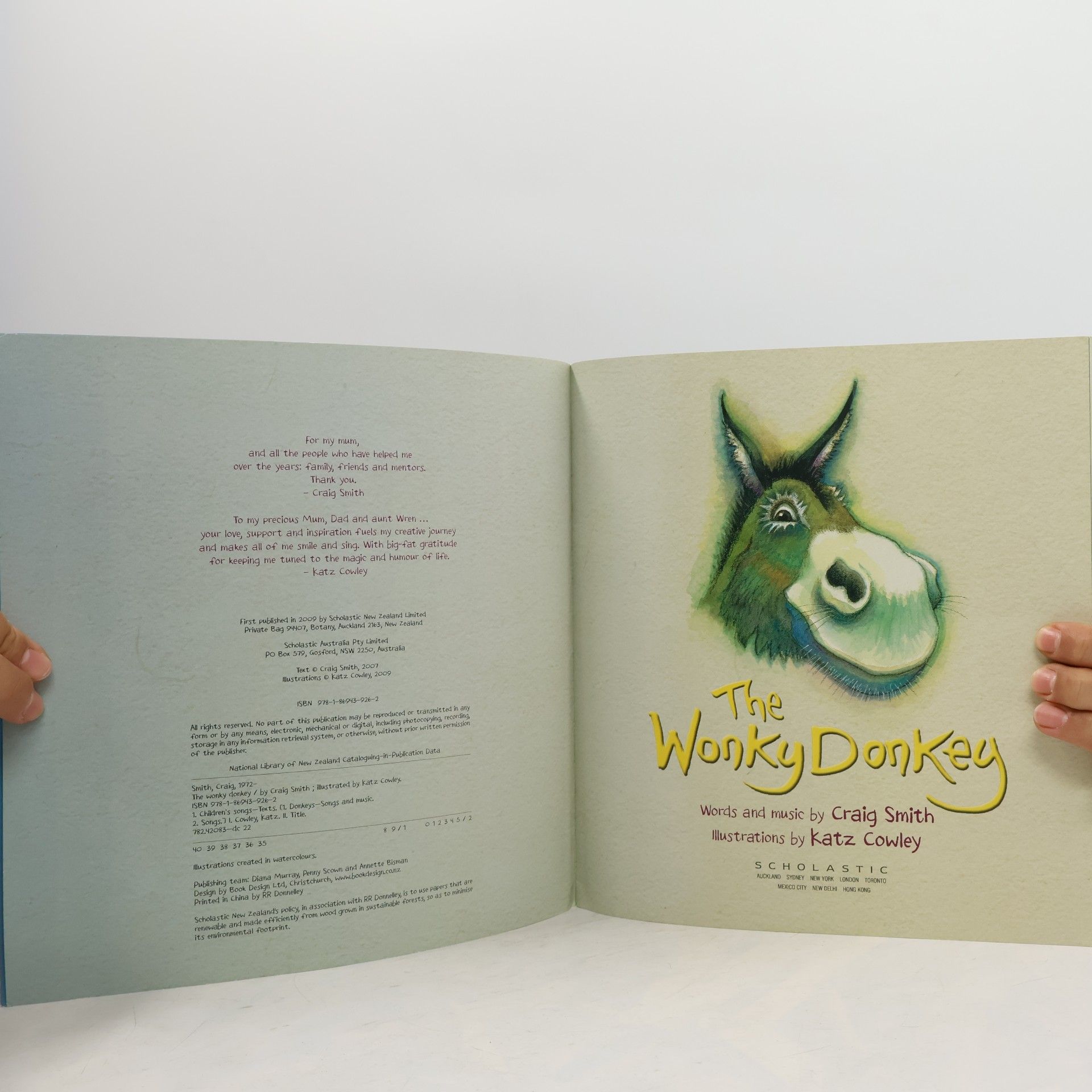 Craig Smith The Wonky Donkey. Book + CD