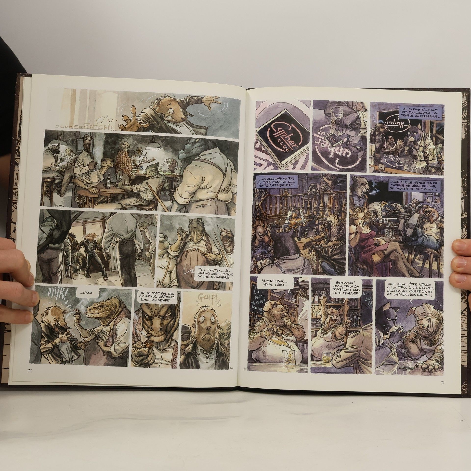Juan Díaz Canales Blacksad. Quelque part entre les ombres
