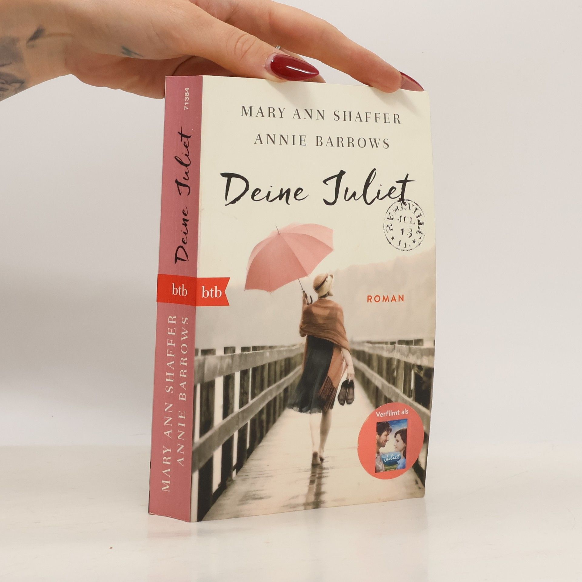Mary Ann Shaffer Deine Juliet