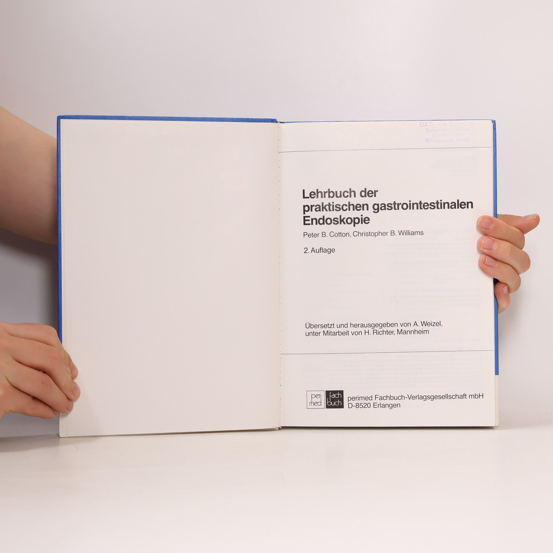 Peter B. Cotton Lehrbuch der praktischen gastrointestinalen Endoskopie