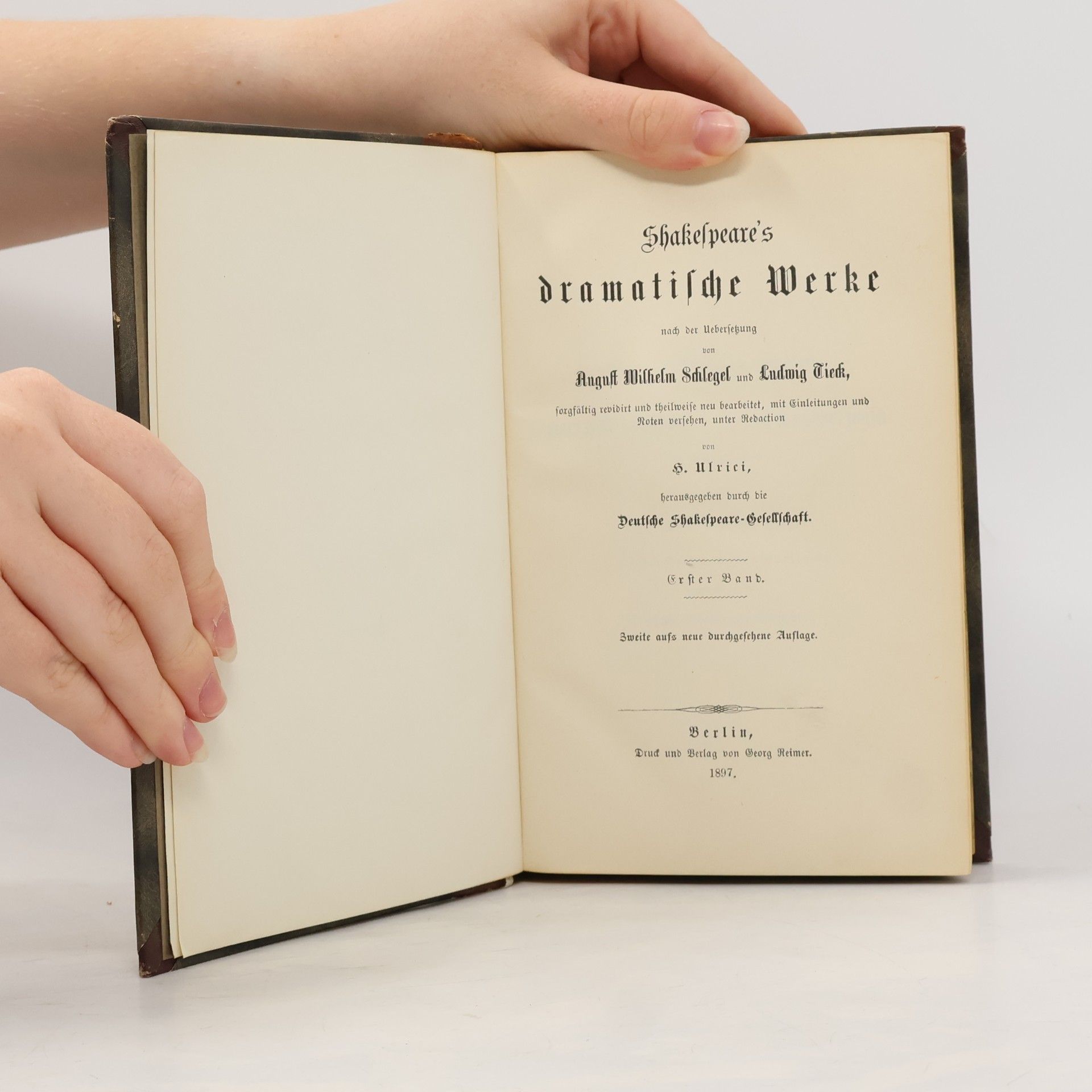 William Shakespeare Shakespeare’s dramatische Werke