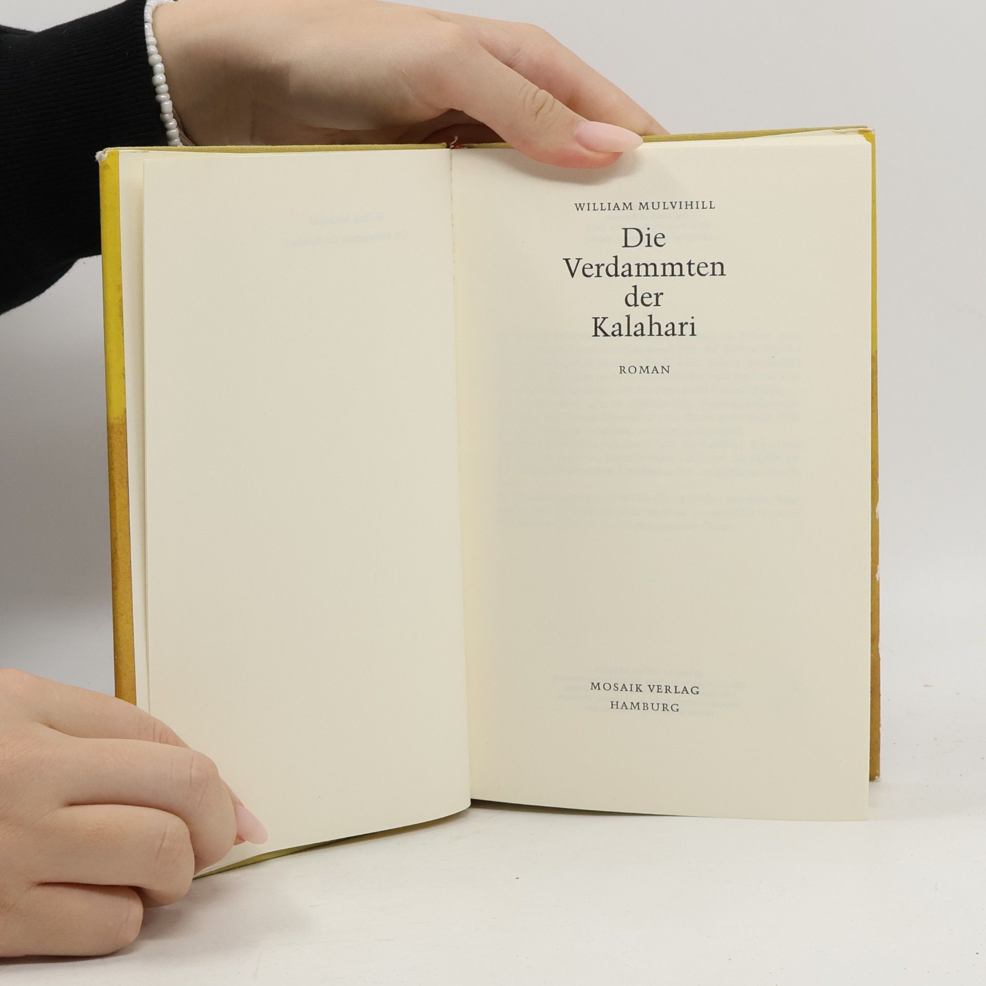 William Mulvihill Die Verdammten der Kalahari