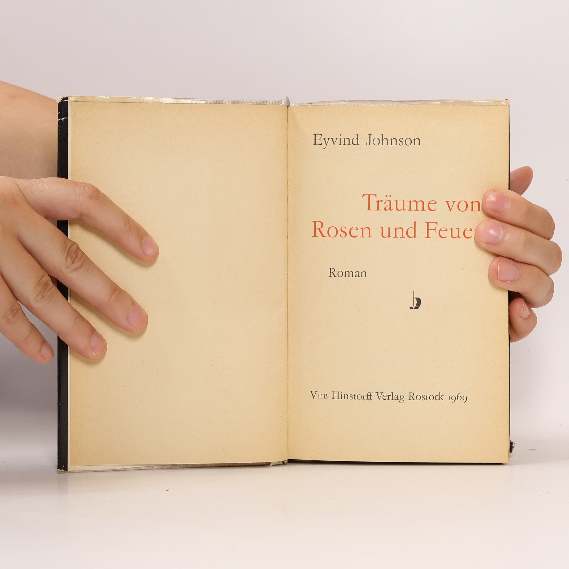Eyvind Johnson Träume von Rosen und Feuer