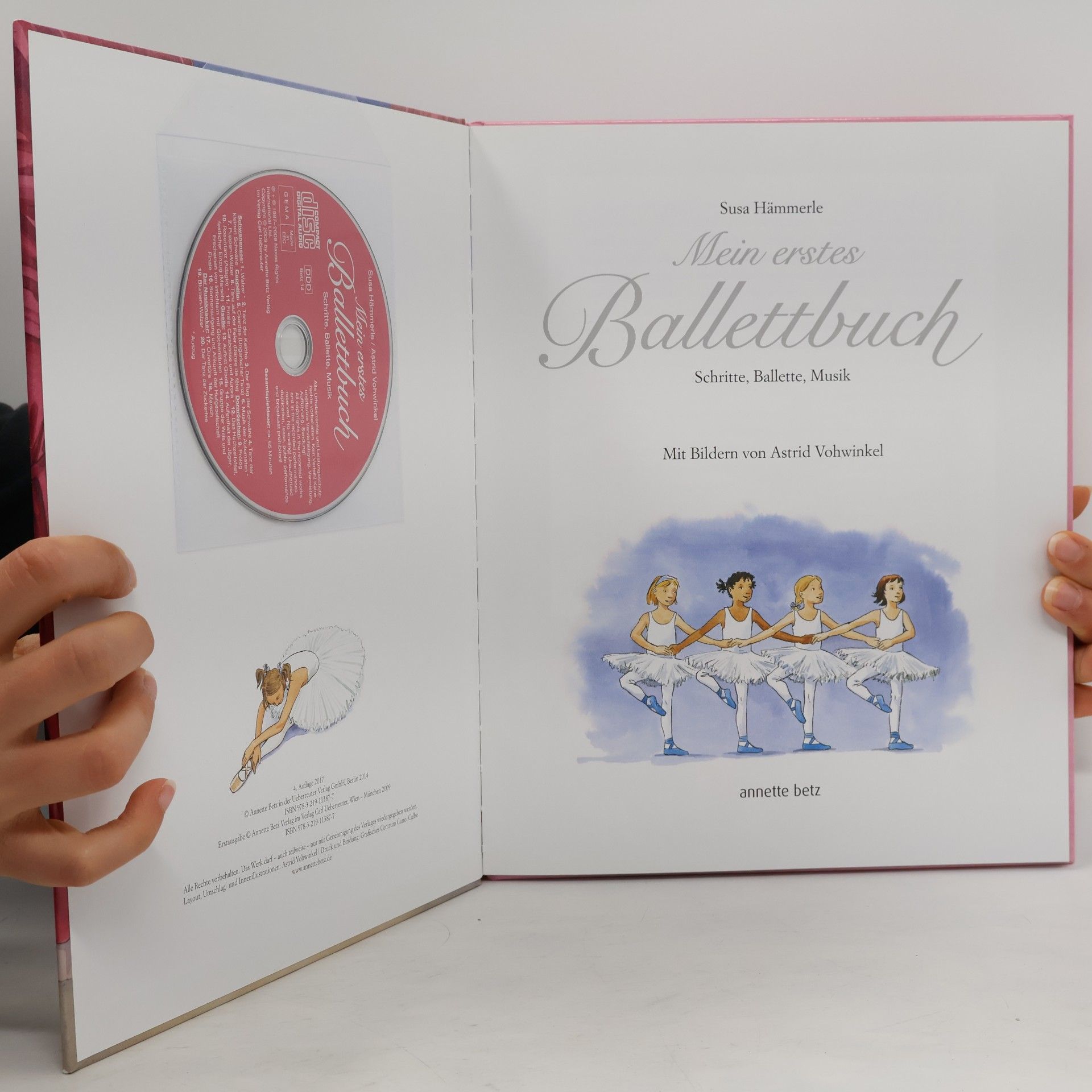 Susa Hämmerle Mein erstes Ballettbuch, m. 1 Audio-CD