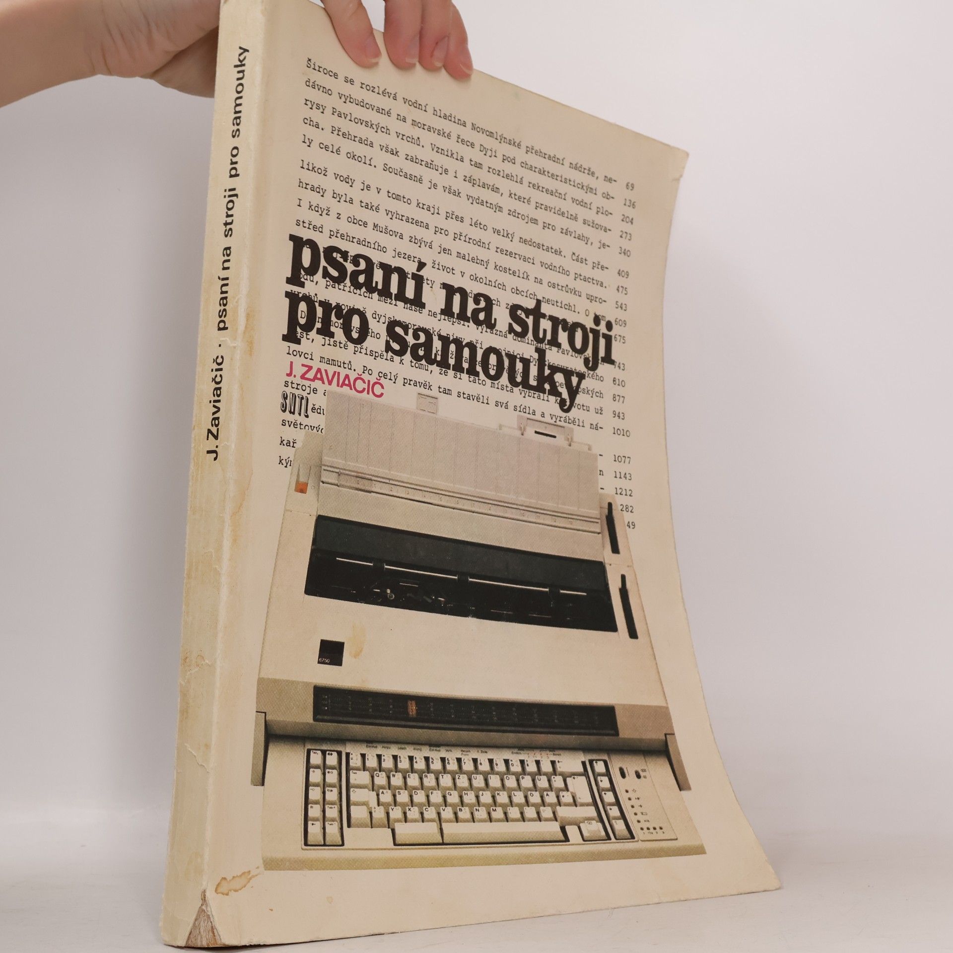 kolektiv Psaní na stroji pro samouky: Programovaná učebnice psaní na stroji se souborem cvičení